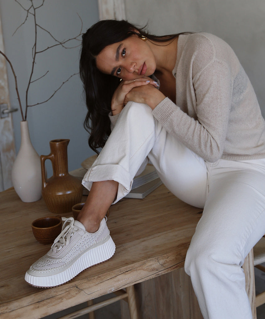 DOLEN SNEAKERS SANDSTONE KNIT - Image 4