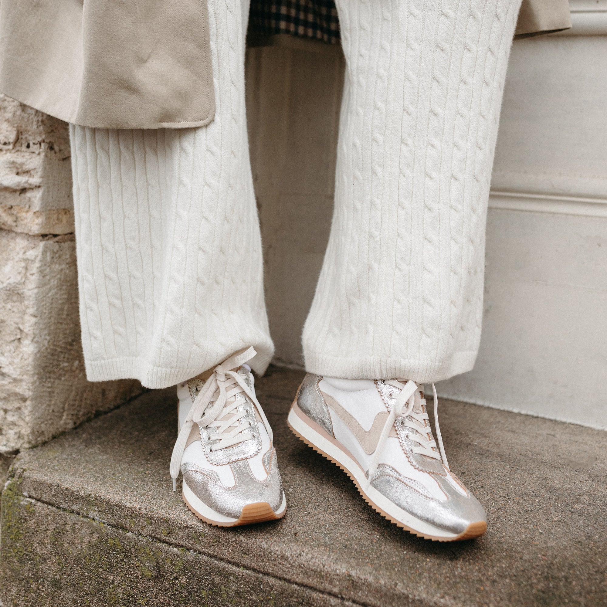 B.NTCD SNEAKERS SILVER MULTI NYLON - Image 2