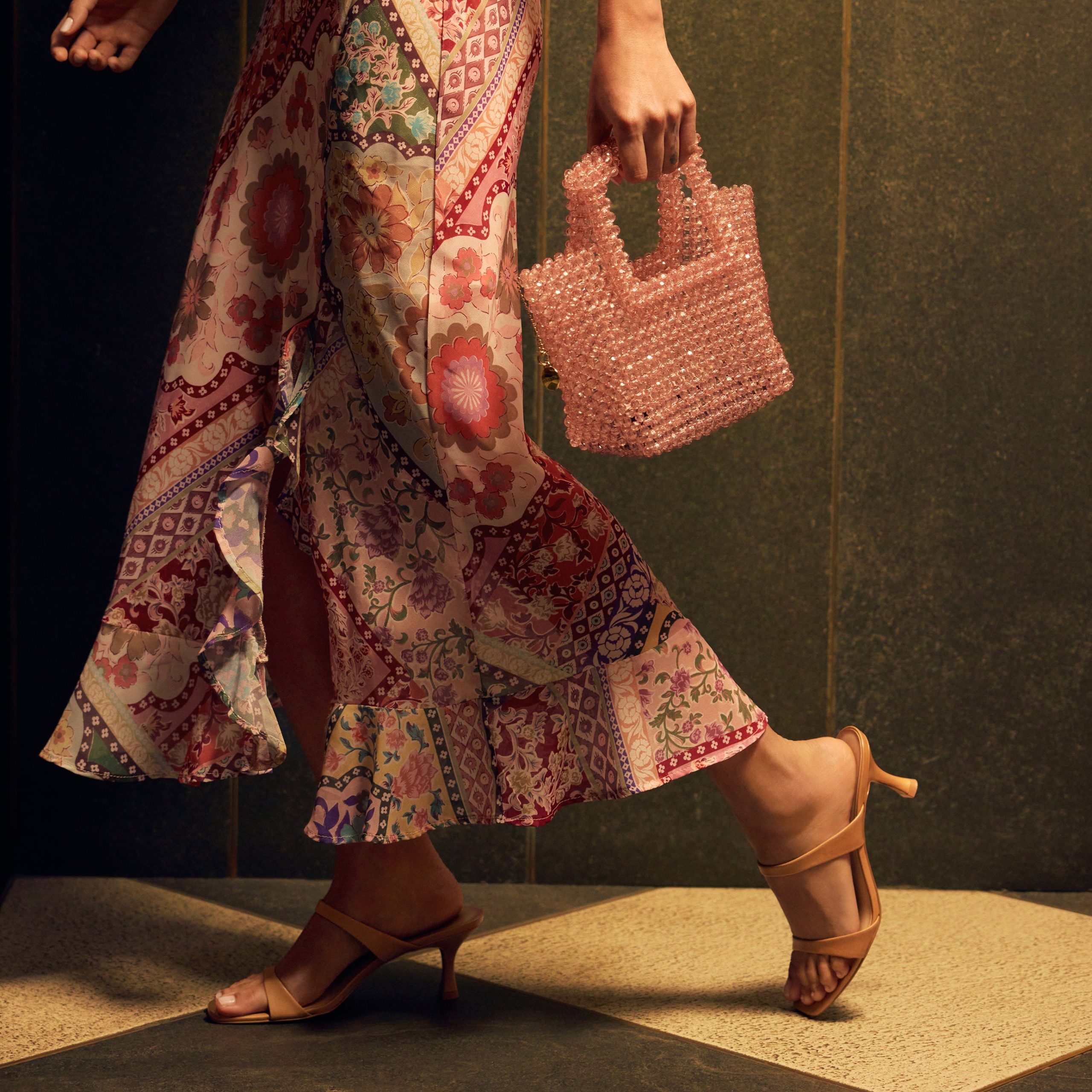 GENORA HEELS CAFE LEATHER - Image 2