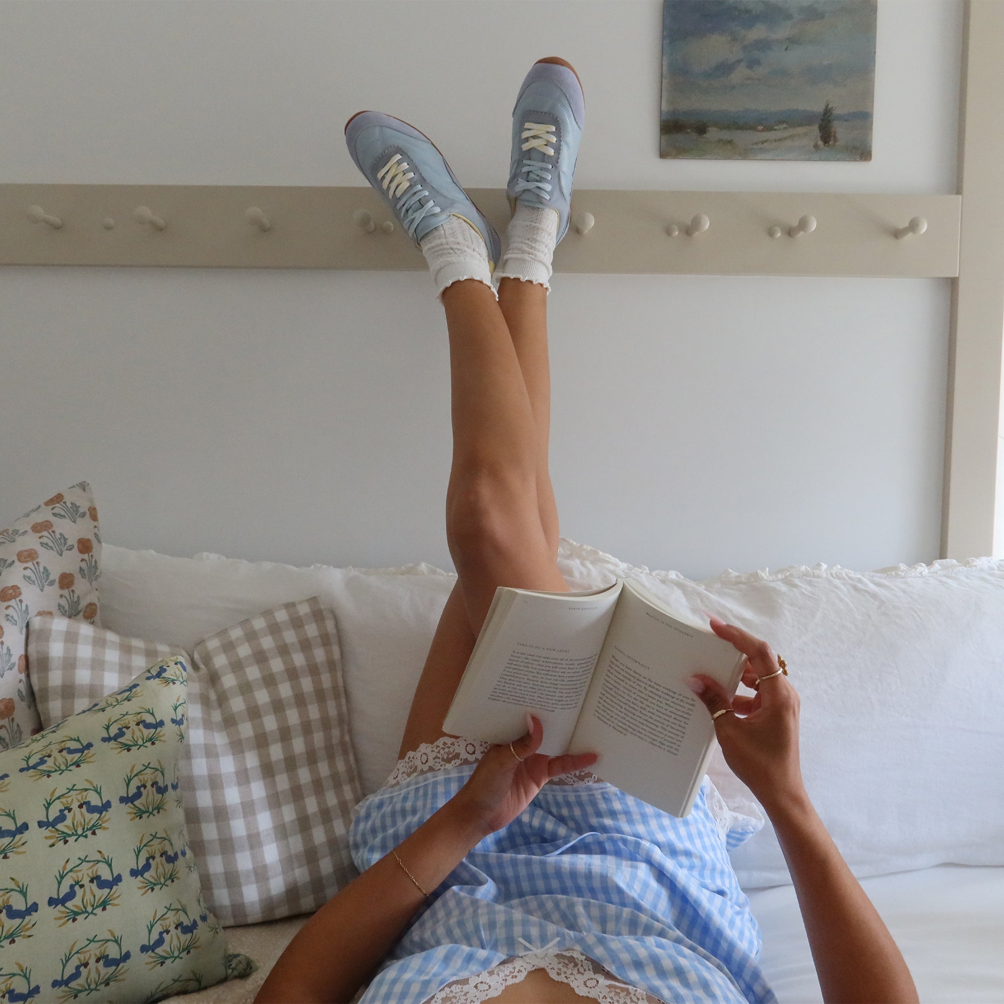 LAINI SNEAKERS BLUE MULTI LEATHER - Image 2