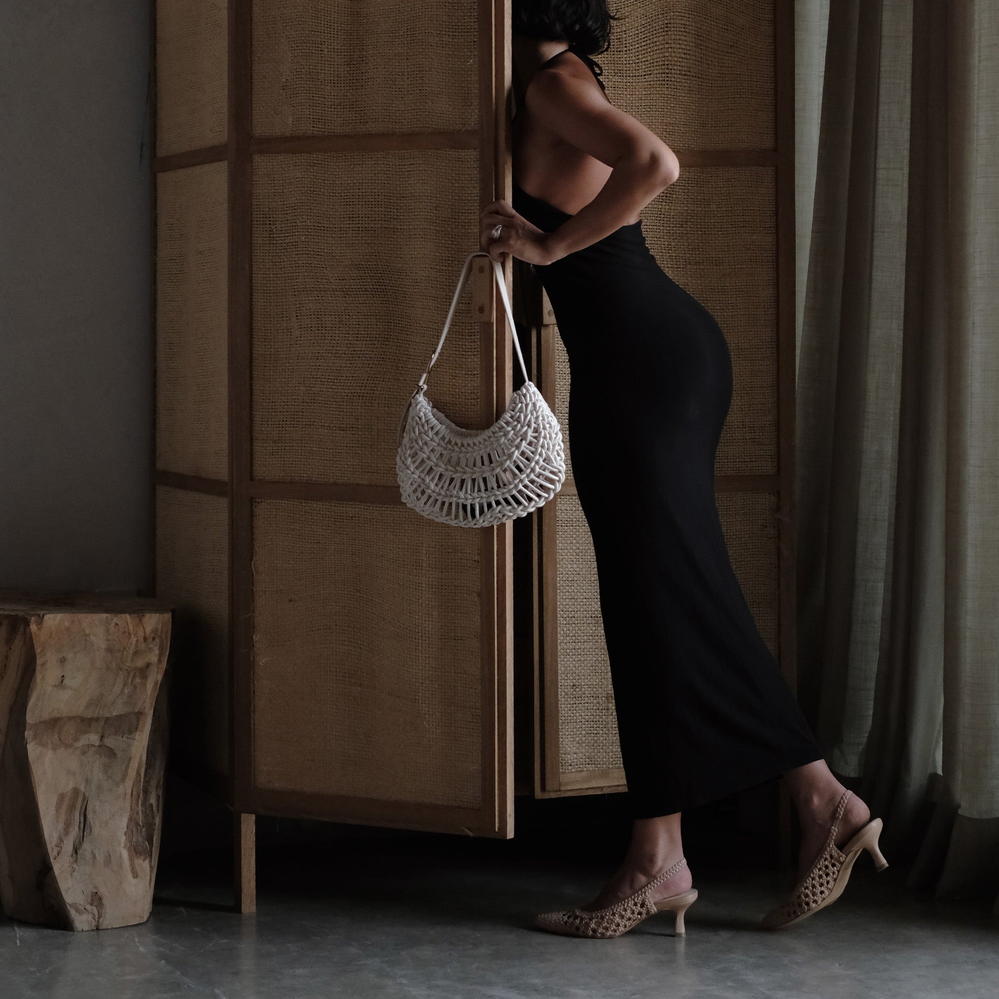 OLYMPA HEELS CAFE WOVEN STELLA - Image 6