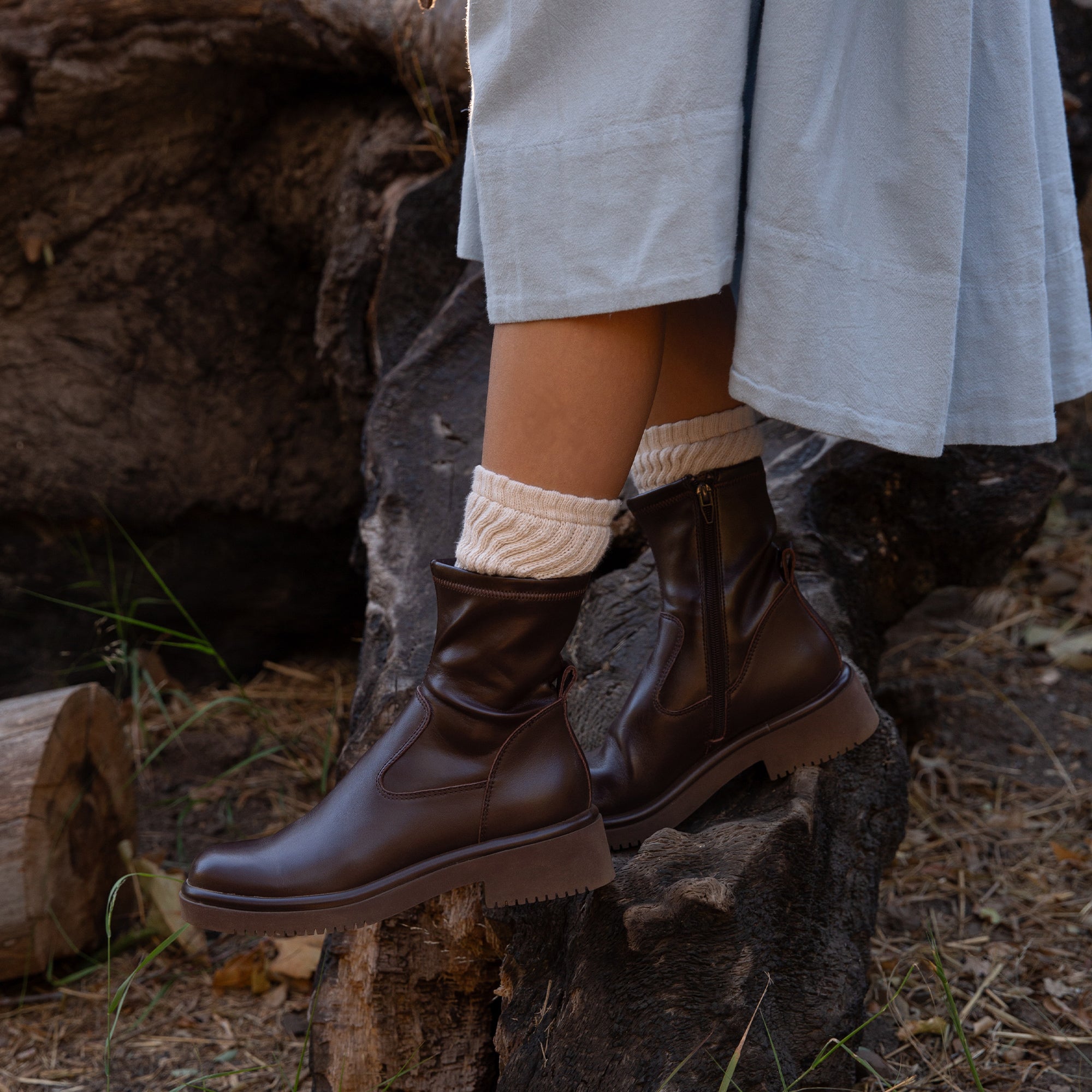 SIMAYA H2O BOOTS MAHOGANY LEATHER - Image 2