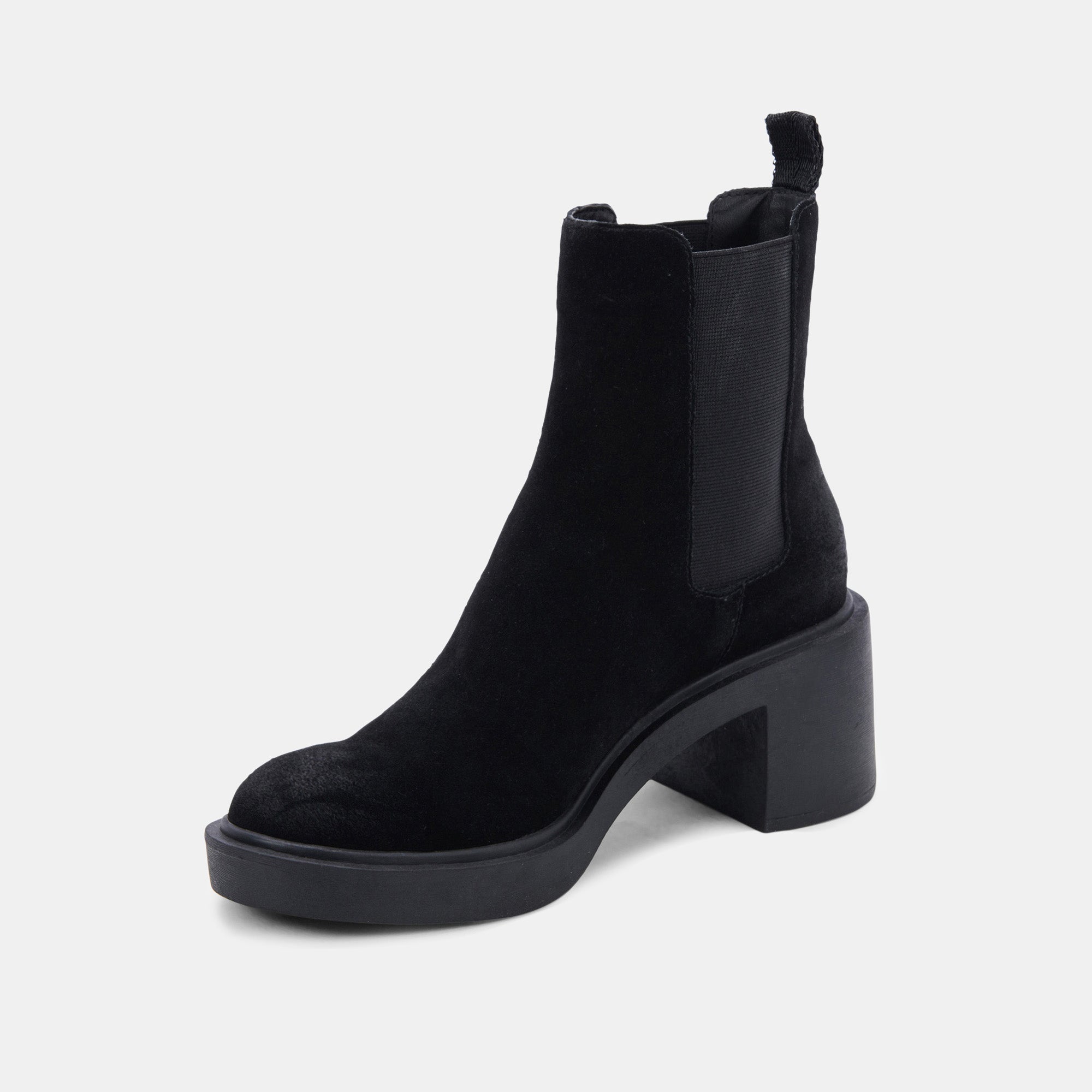 GUNNER BOOTIES BLACK SUEDE - re:vita - Image 5