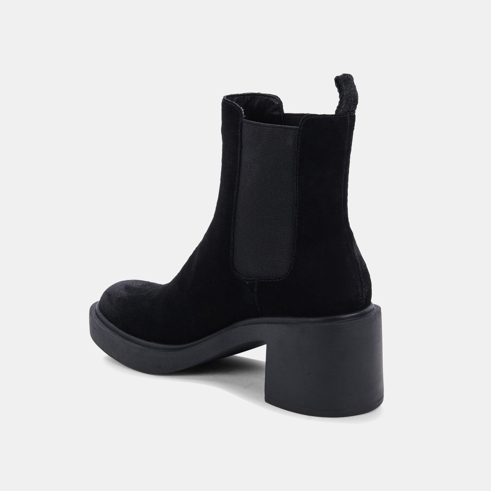 GUNNER BOOTIES BLACK SUEDE - re:vita - Image 6