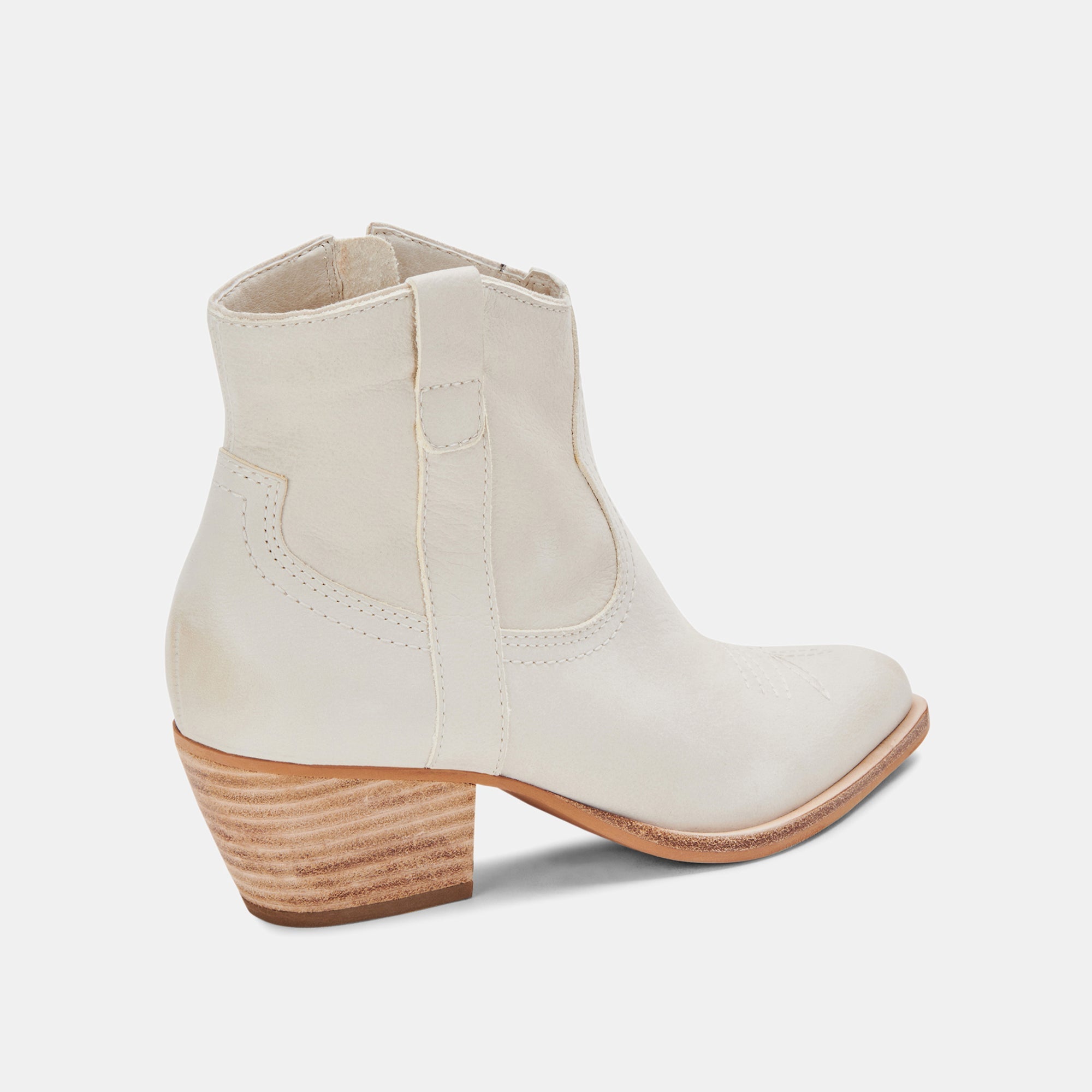 SILMA BOOTIES IVORY NUBUCK - re:vita - Image 5
