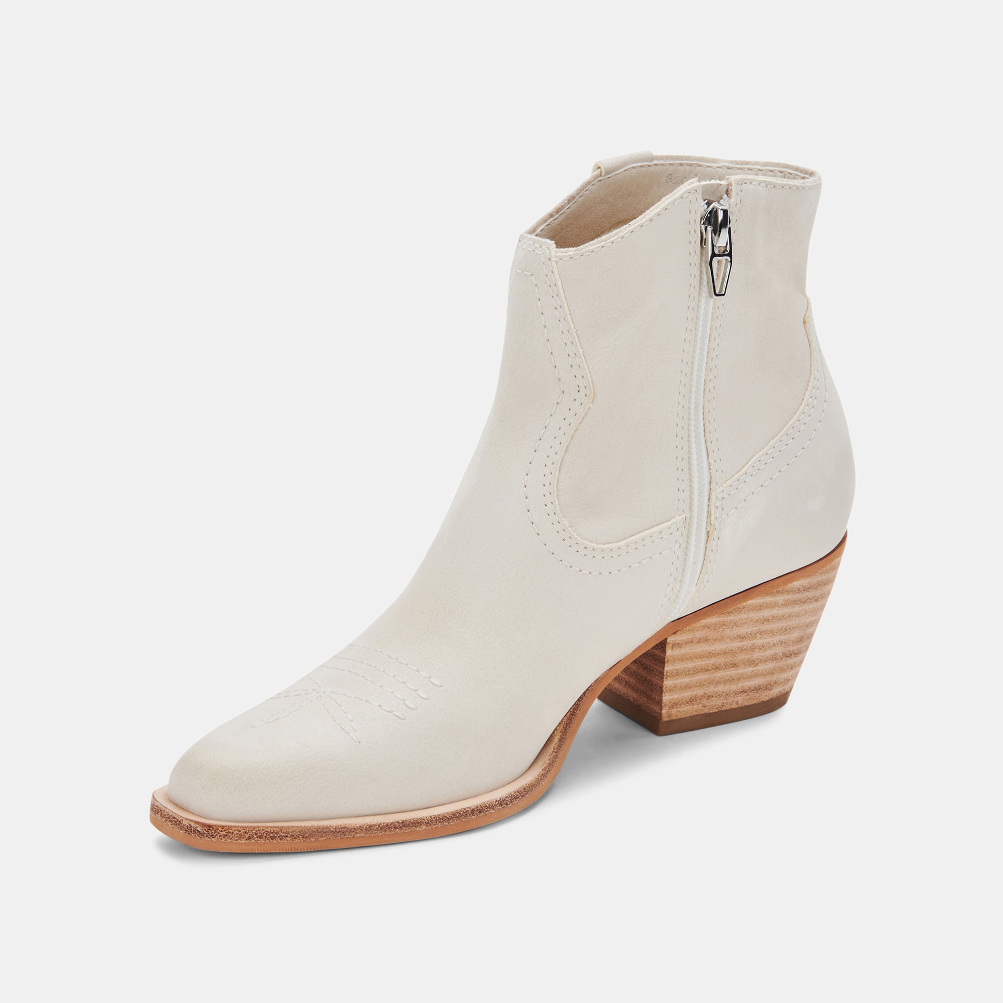 SILMA BOOTIES IVORY NUBUCK - re:vita - Image 6