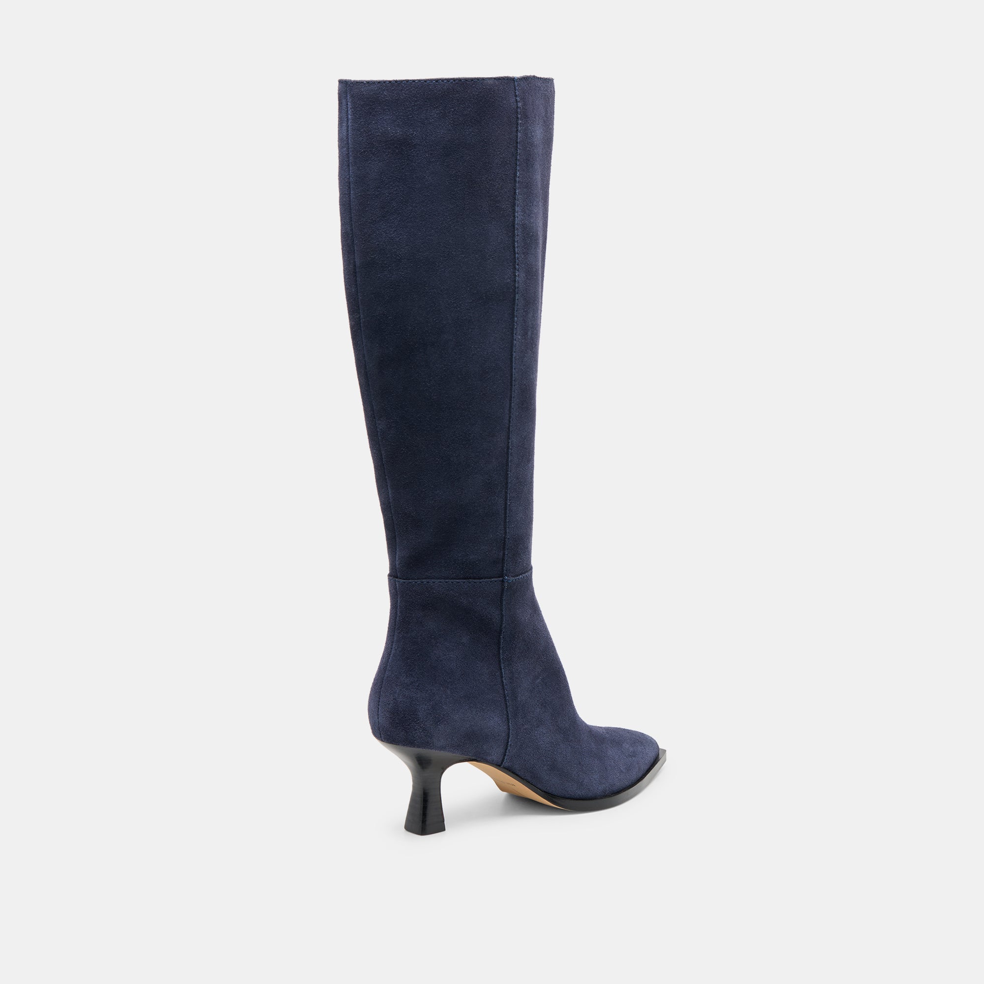 AUGGIE WIDE CALF BOOTS NAVY SUEDE - Image 3