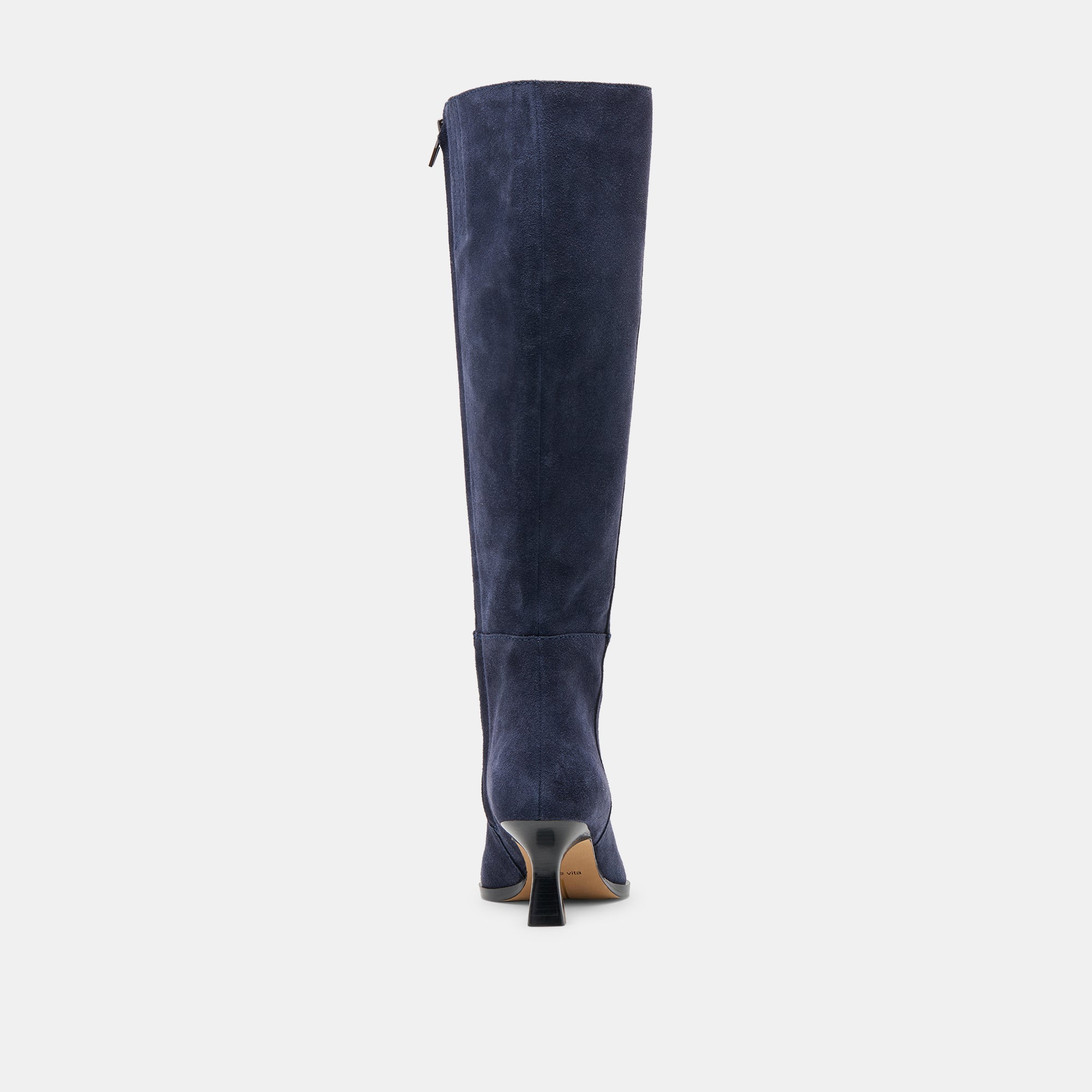 AUGGIE WIDE CALF BOOTS NAVY SUEDE - Image 7