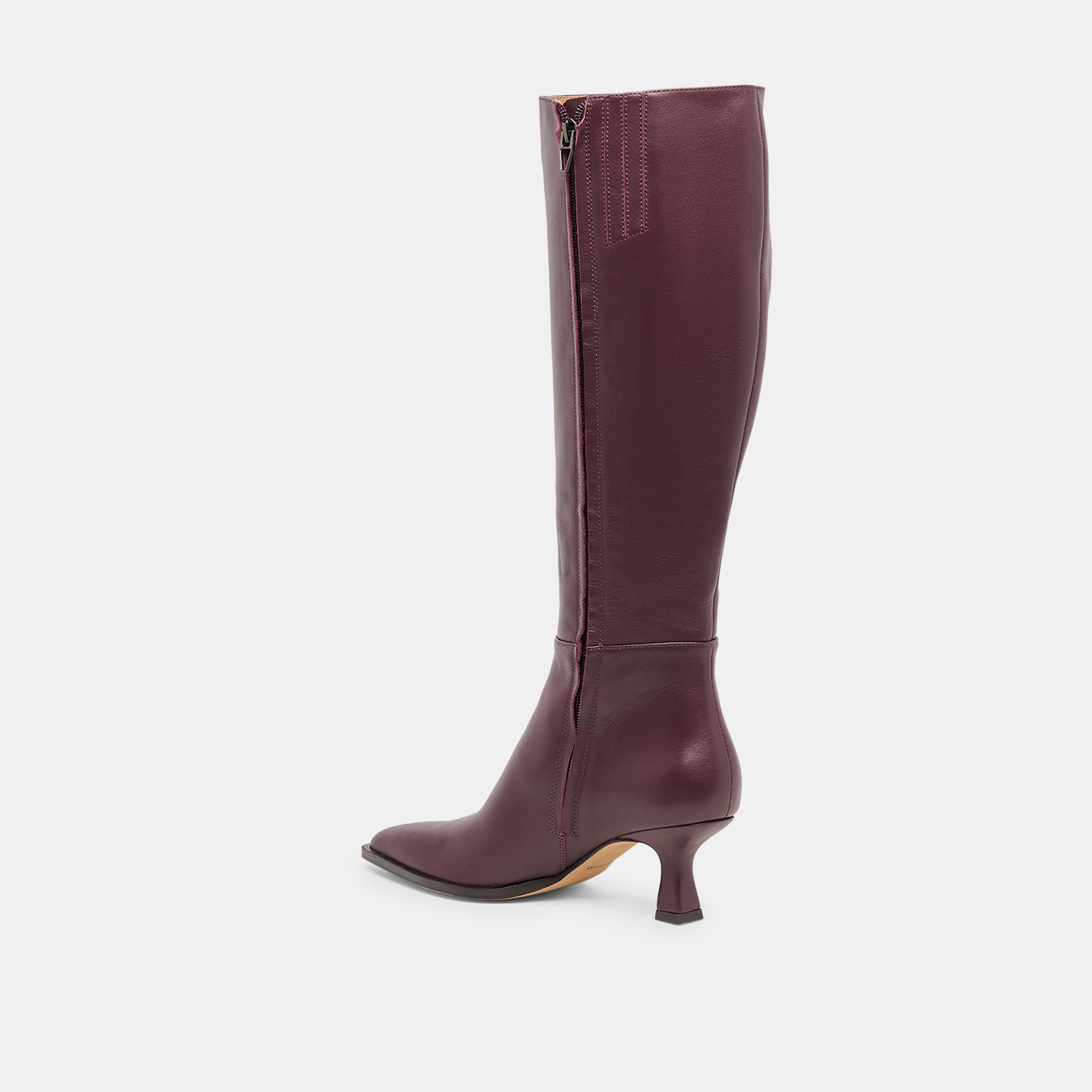 AUGGIE WIDE CALF BOOTS WINE LEATHER - Image 5