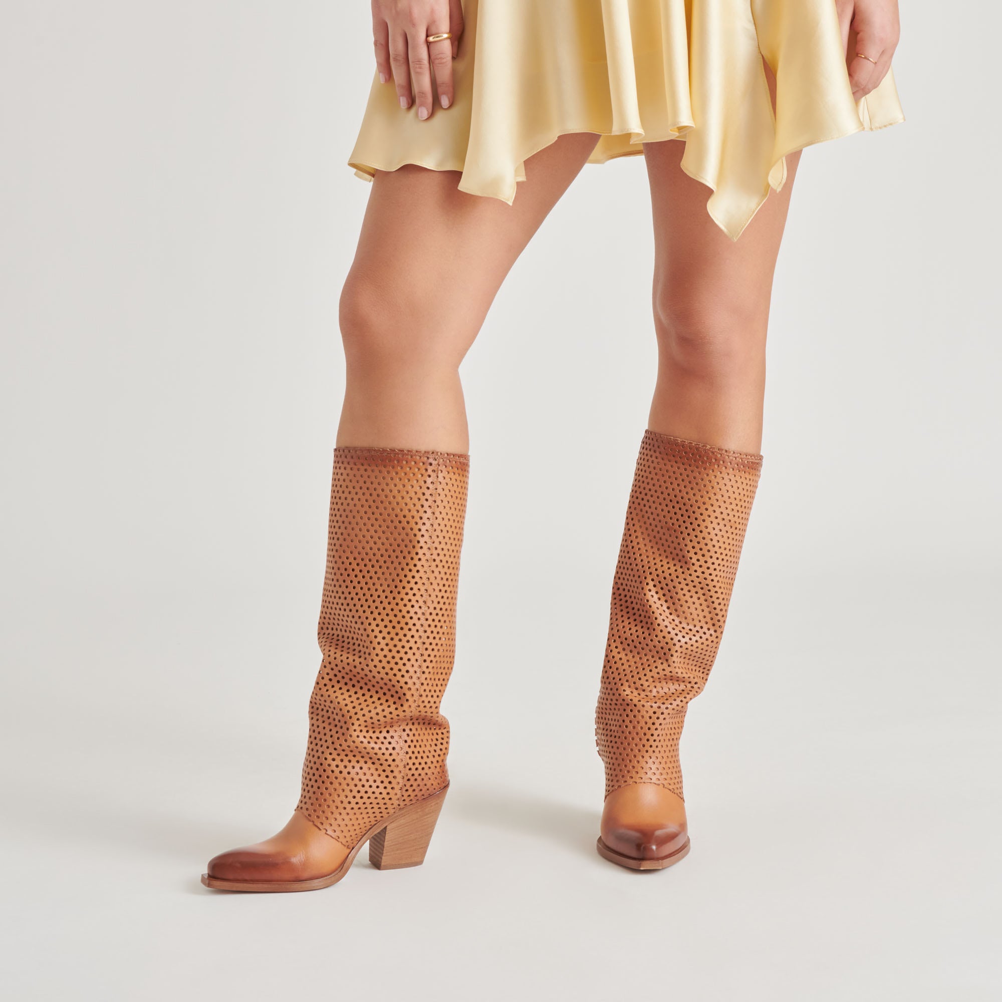 BOONE BOOTS COGNAC LEATHER - Image 2