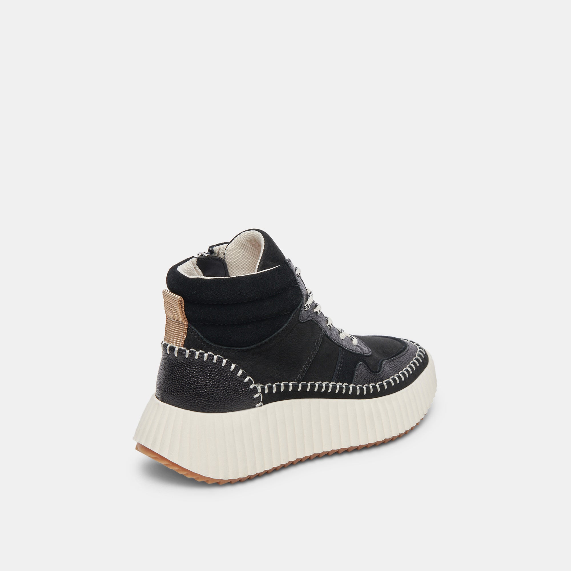 DALEY SNEAKERS BLACK MULTI SUEDE - Image 3