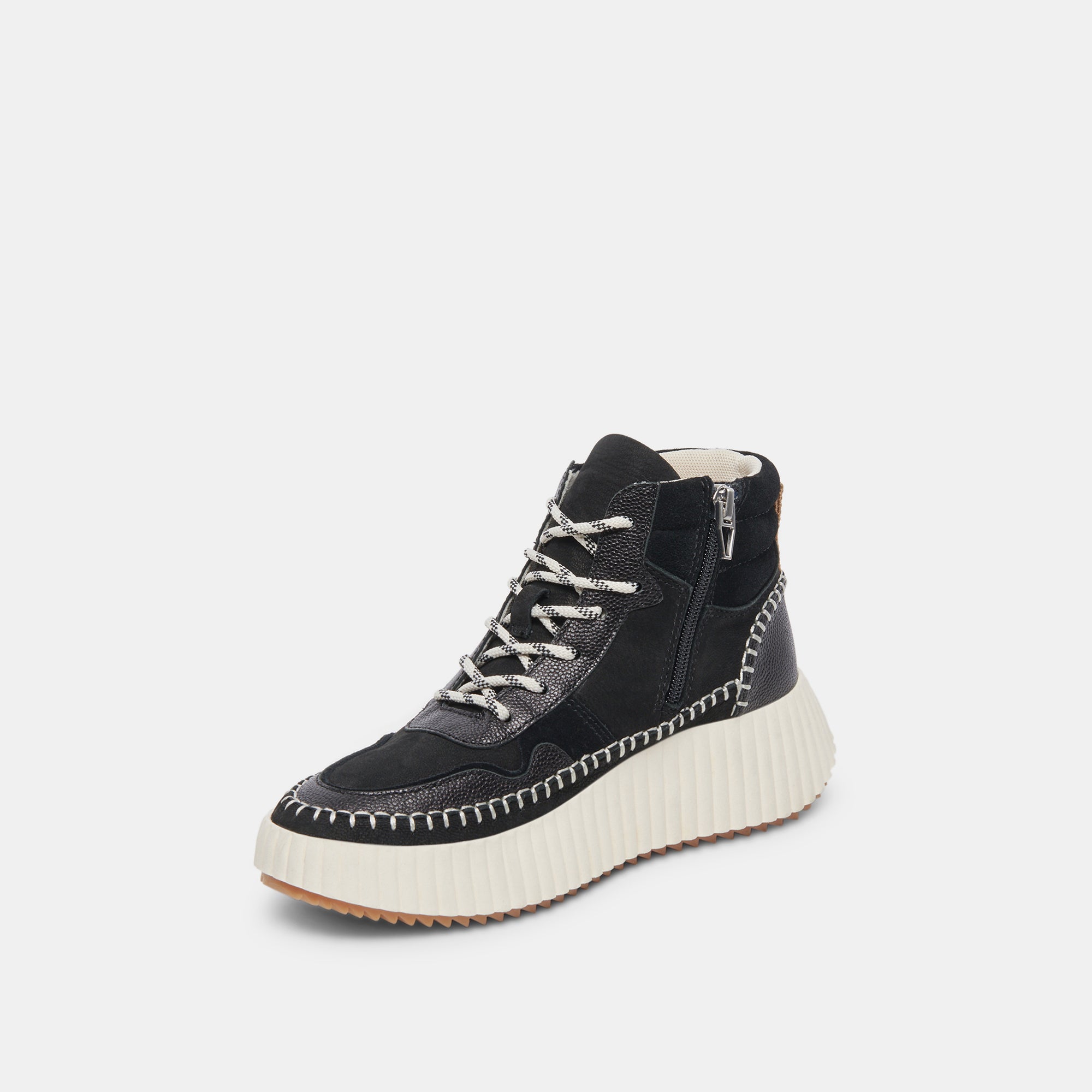 DALEY SNEAKERS BLACK MULTI SUEDE - Image 4