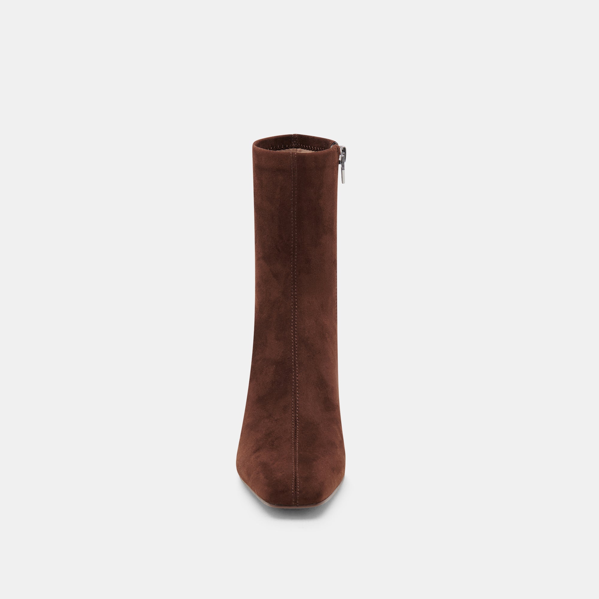 GLAMOR WIDE CALF BOOTS DK BROWN STELLA SUEDE - Image 7