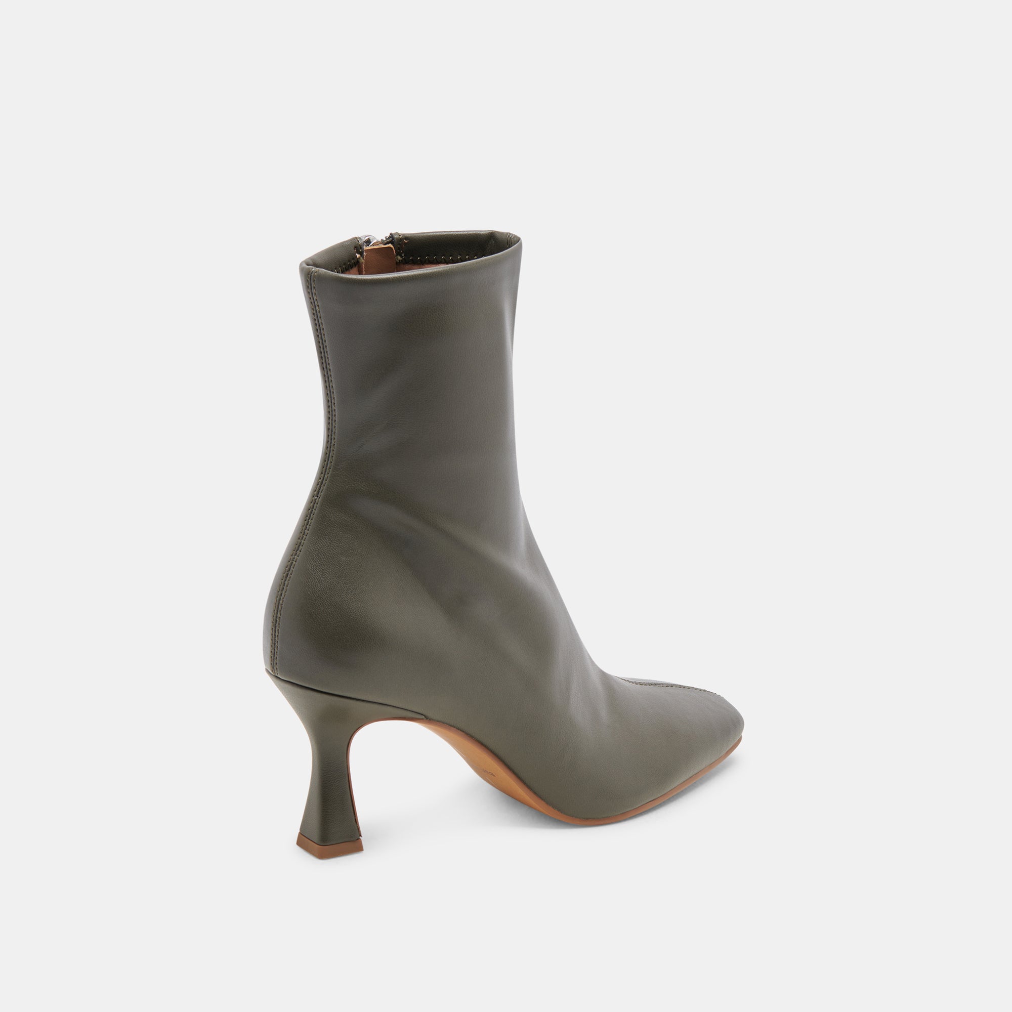 GLAMOR WIDE CALF BOOTS DARK OLIVE STELLA - Image 3