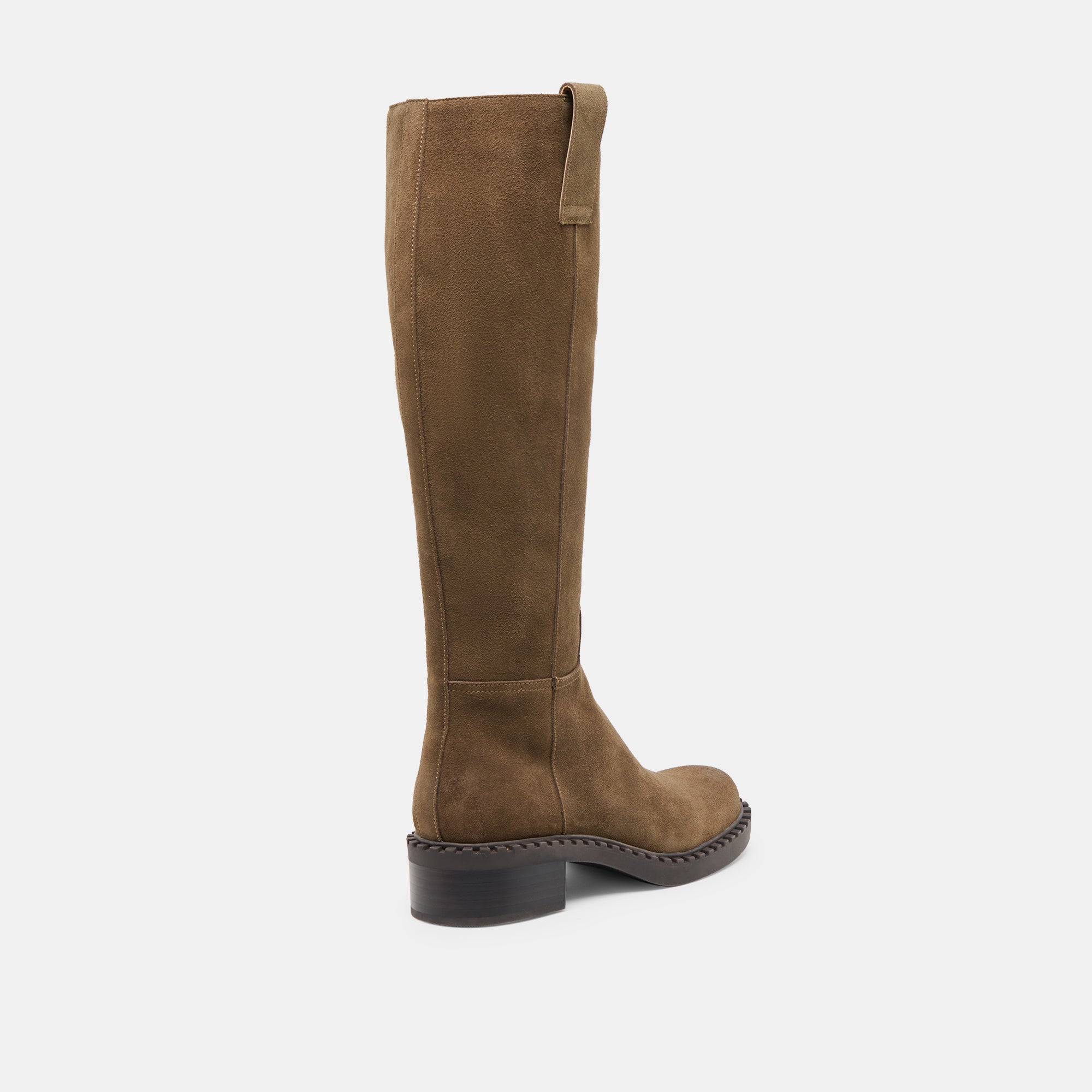 GLORY H2O WIDE CALF BOOTS OLIVE SUEDE - Image 5