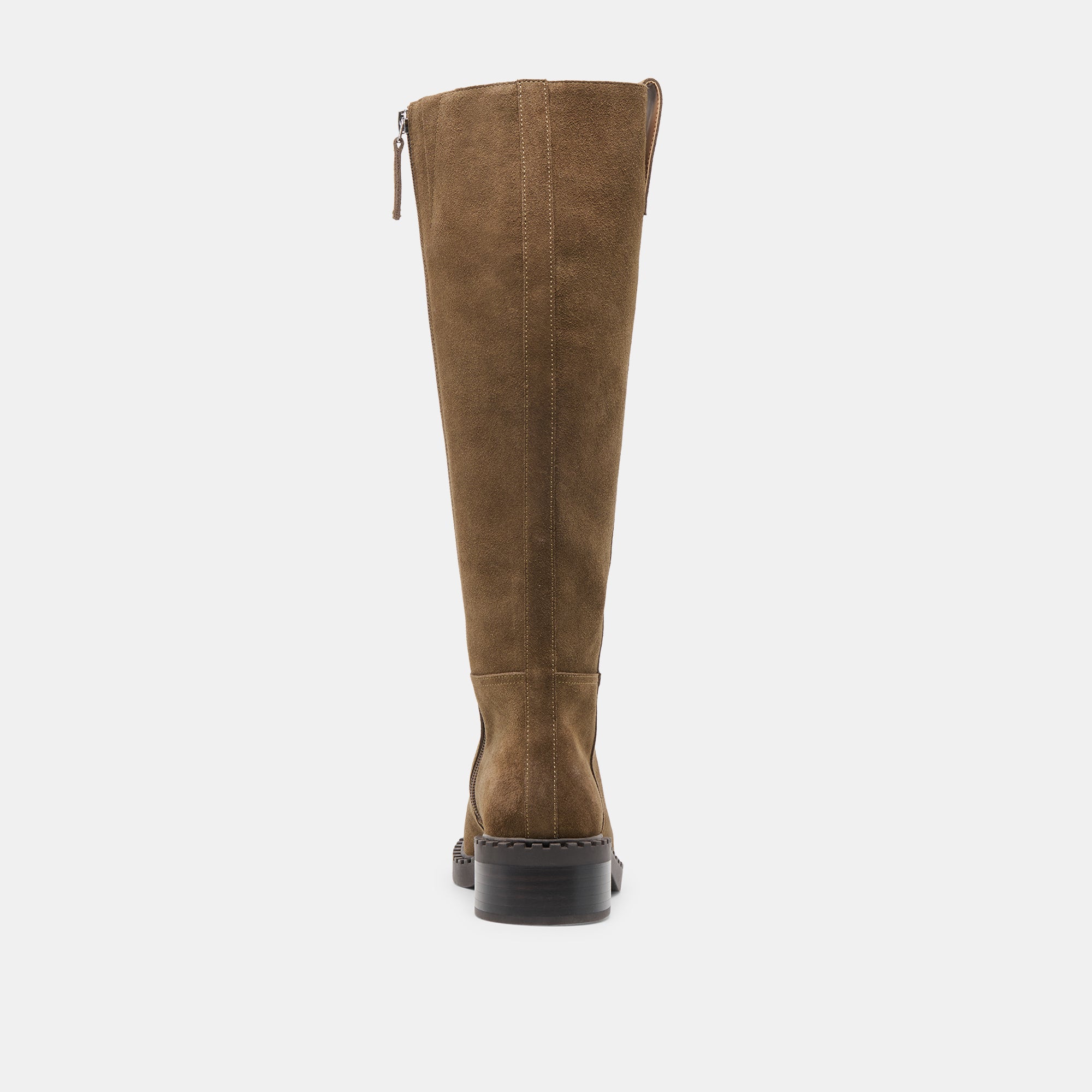 GLORY H2O WIDE CALF BOOTS OLIVE SUEDE - Image 9