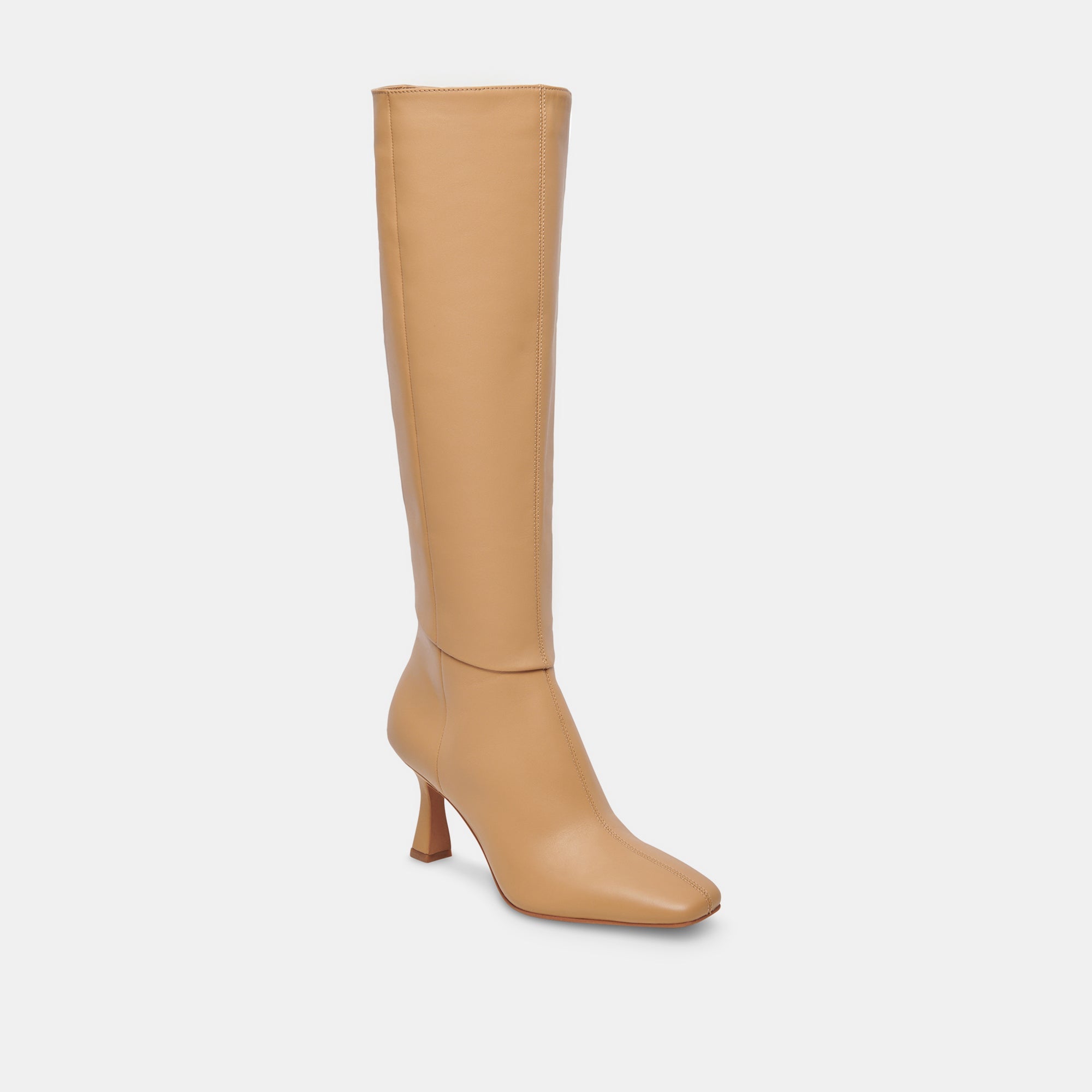 GYRA WIDE CALF BOOTS TAN LEATHER - re:vita - Image 2