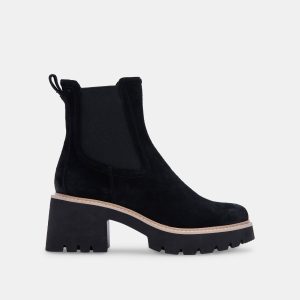 HAWK H2O BOOTIES ONYX SUEDE - re:vita
