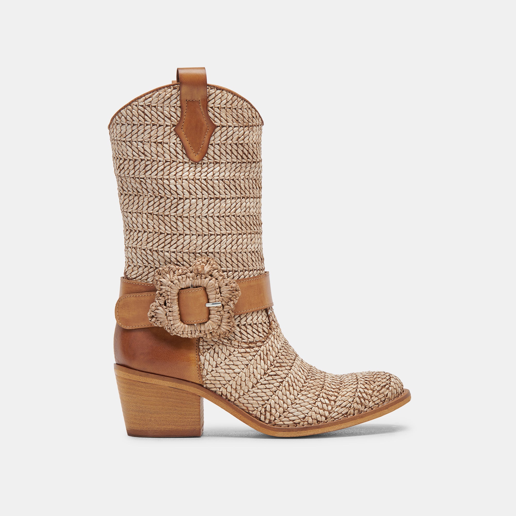 HOSS BOOTS BROWN MULTI RAFFIA - Image 3