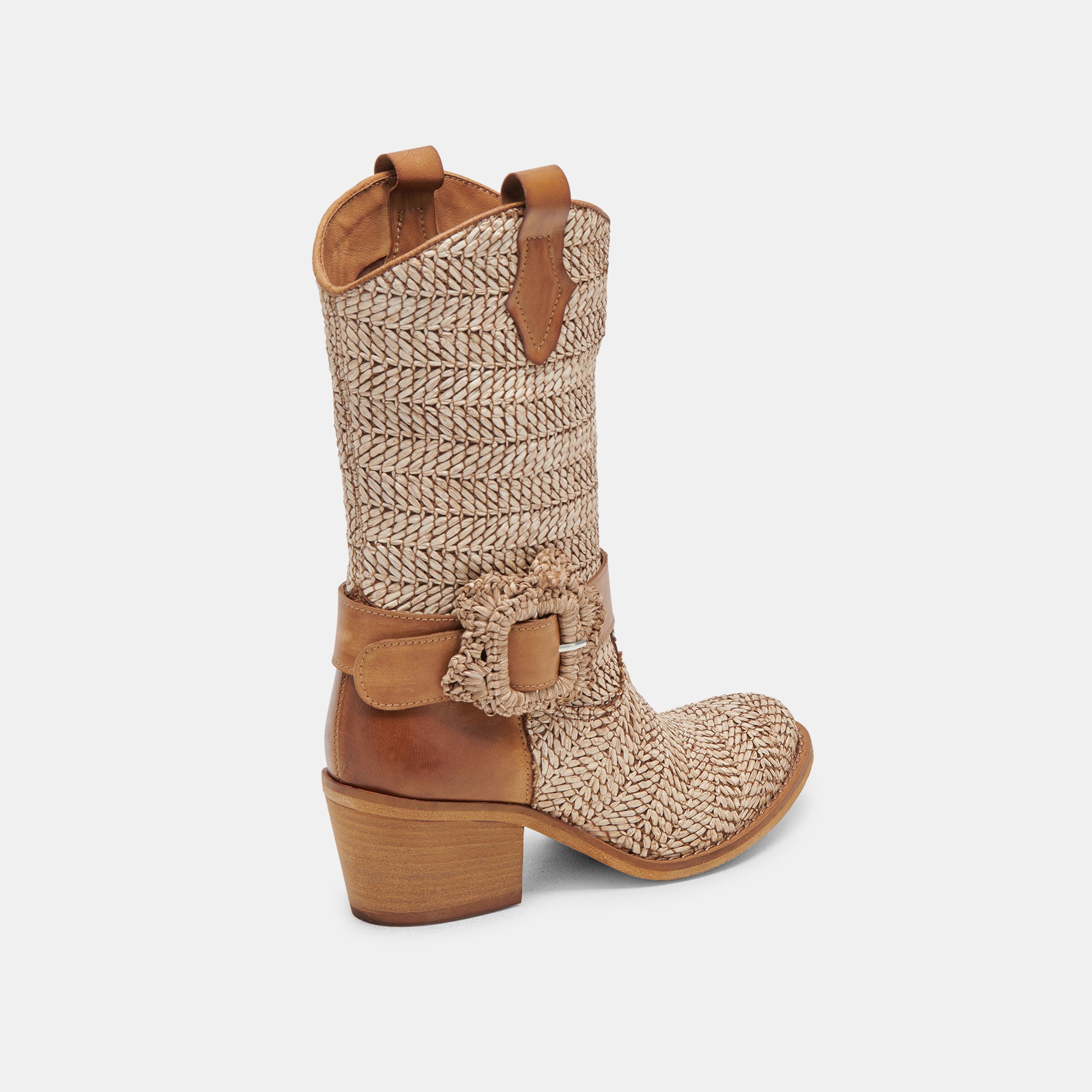HOSS BOOTS BROWN MULTI RAFFIA - Image 9