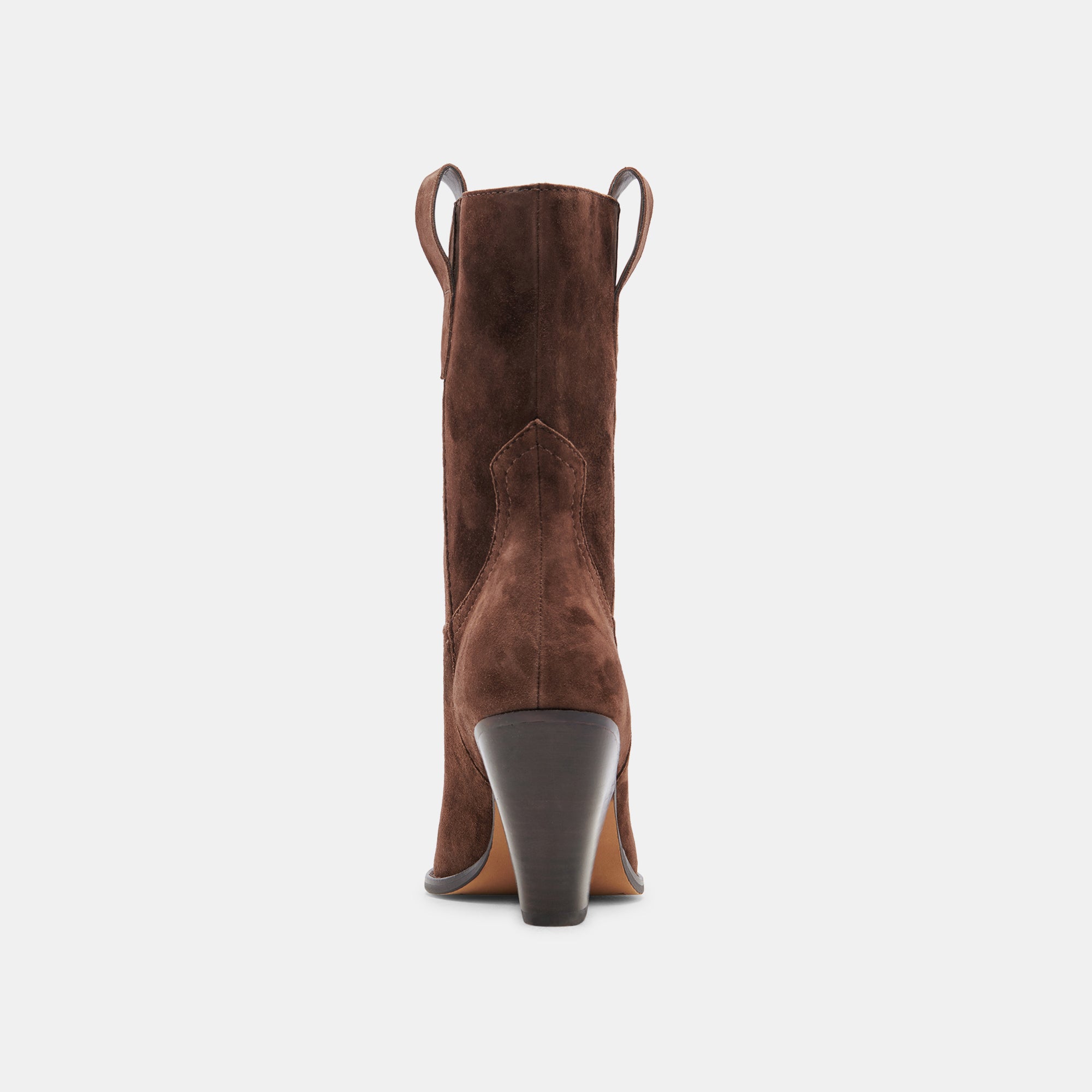 JESSEY BOOTS DK BROWN SUEDE - Image 7
