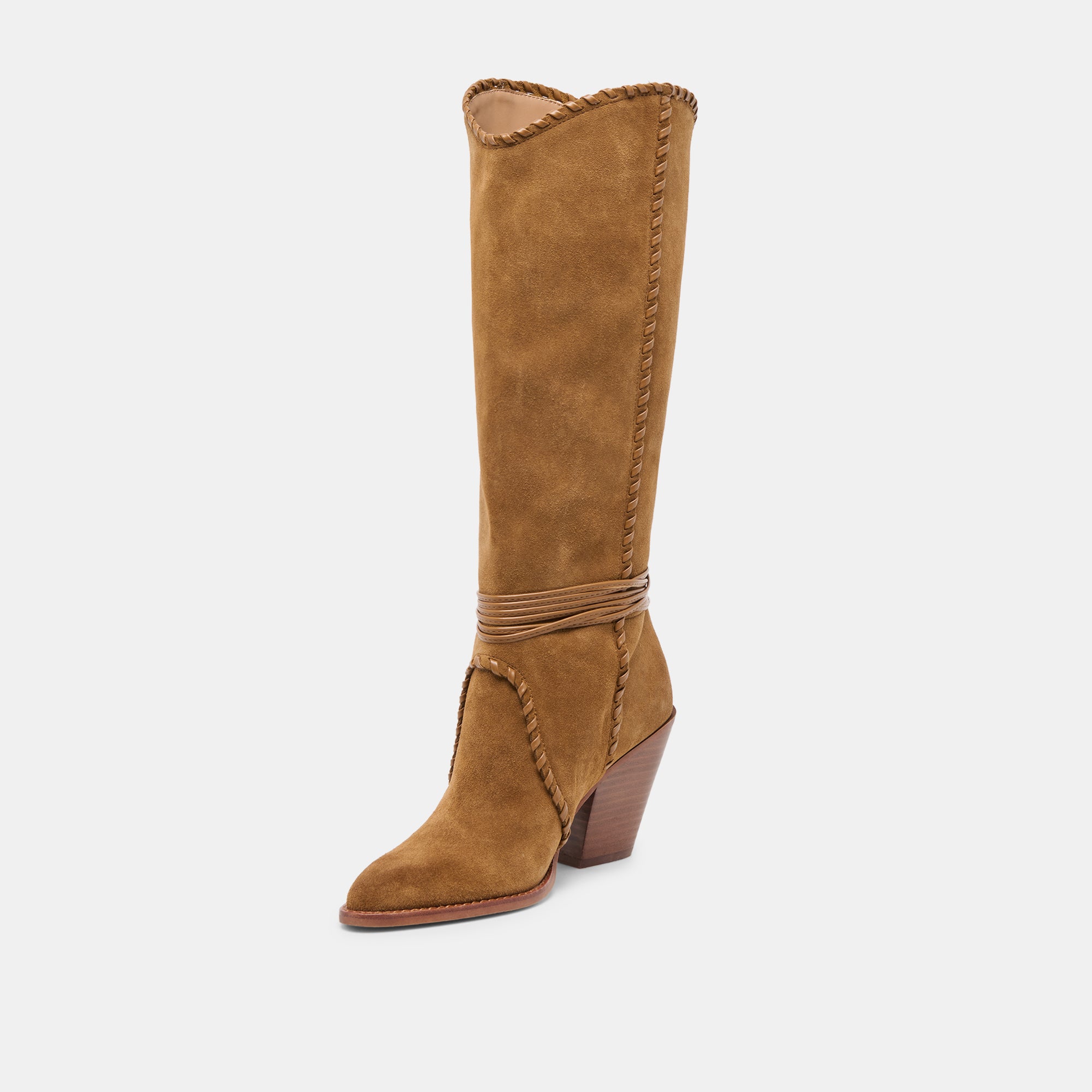 JODY BOOTS LT BROWN SUEDE - Image 6