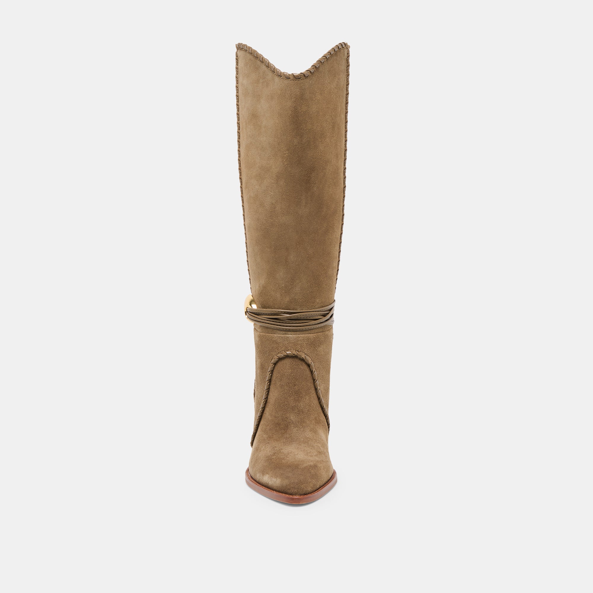 JODY BOOTS OLIVE SUEDE - Image 7