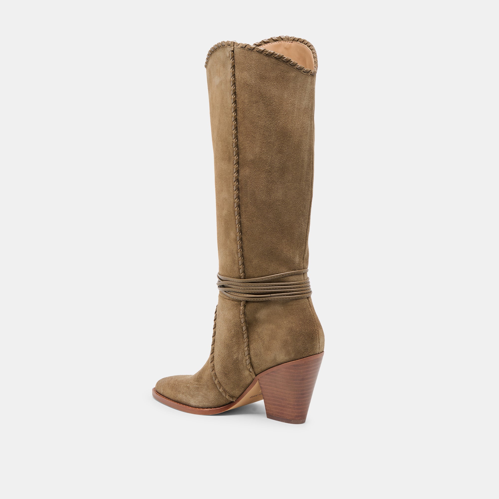 JODY BOOTS OLIVE SUEDE - Image 6