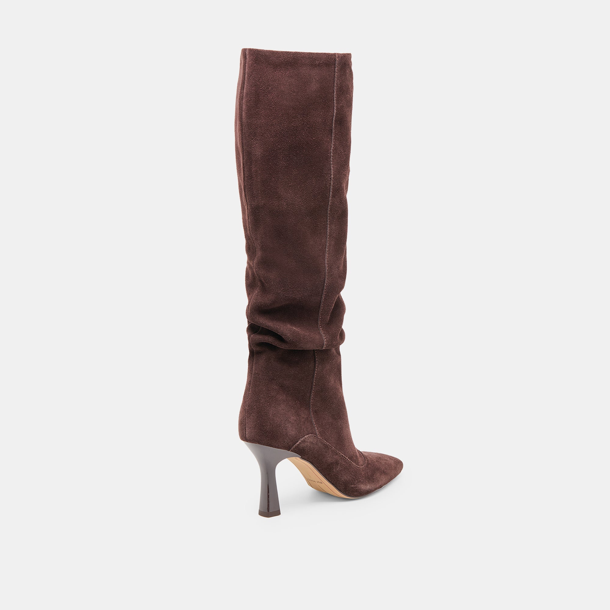 LOUSA WIDE CALF BOOTS MAHOGANY SUEDE - Image 3