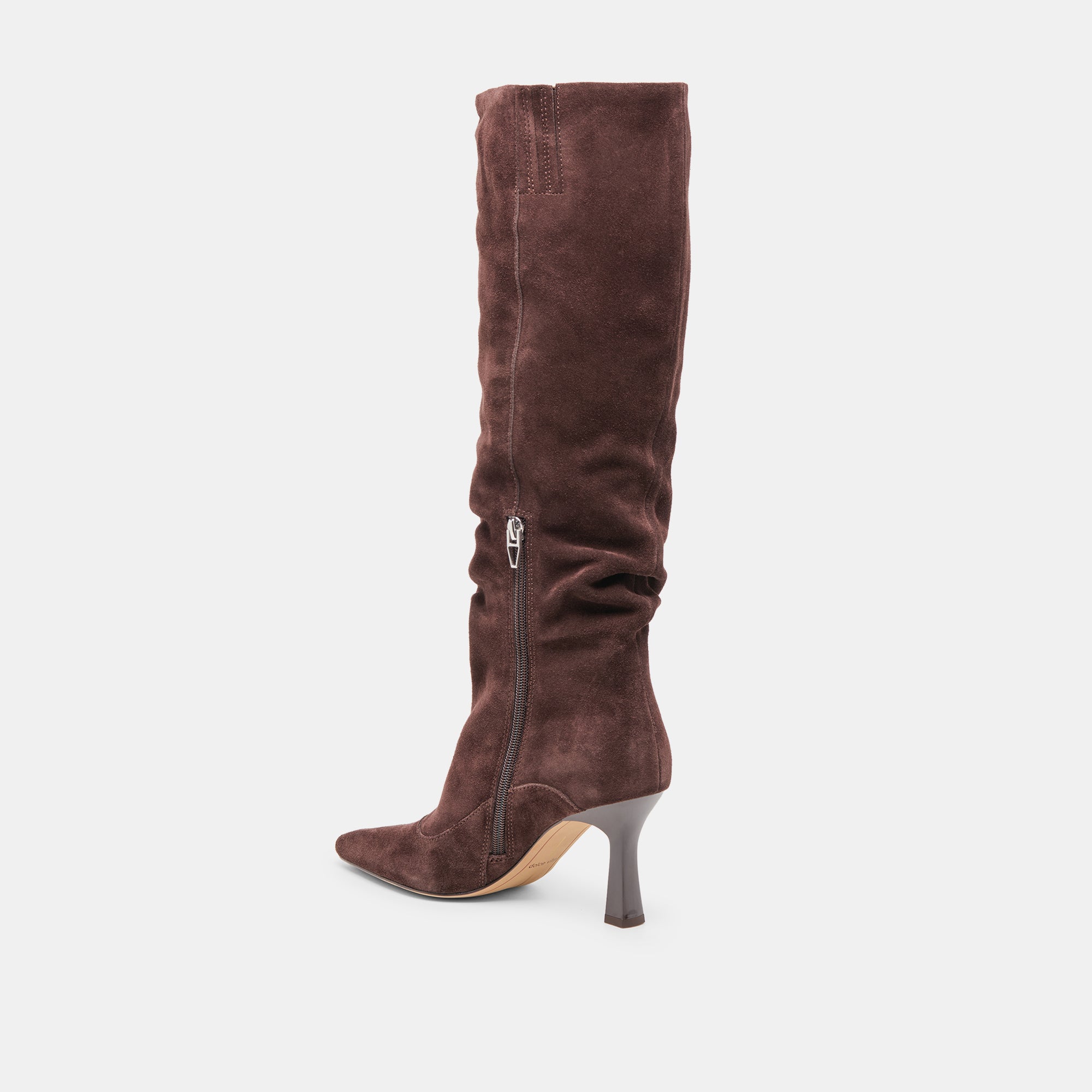 LOUSA WIDE CALF BOOTS MAHOGANY SUEDE - Image 5