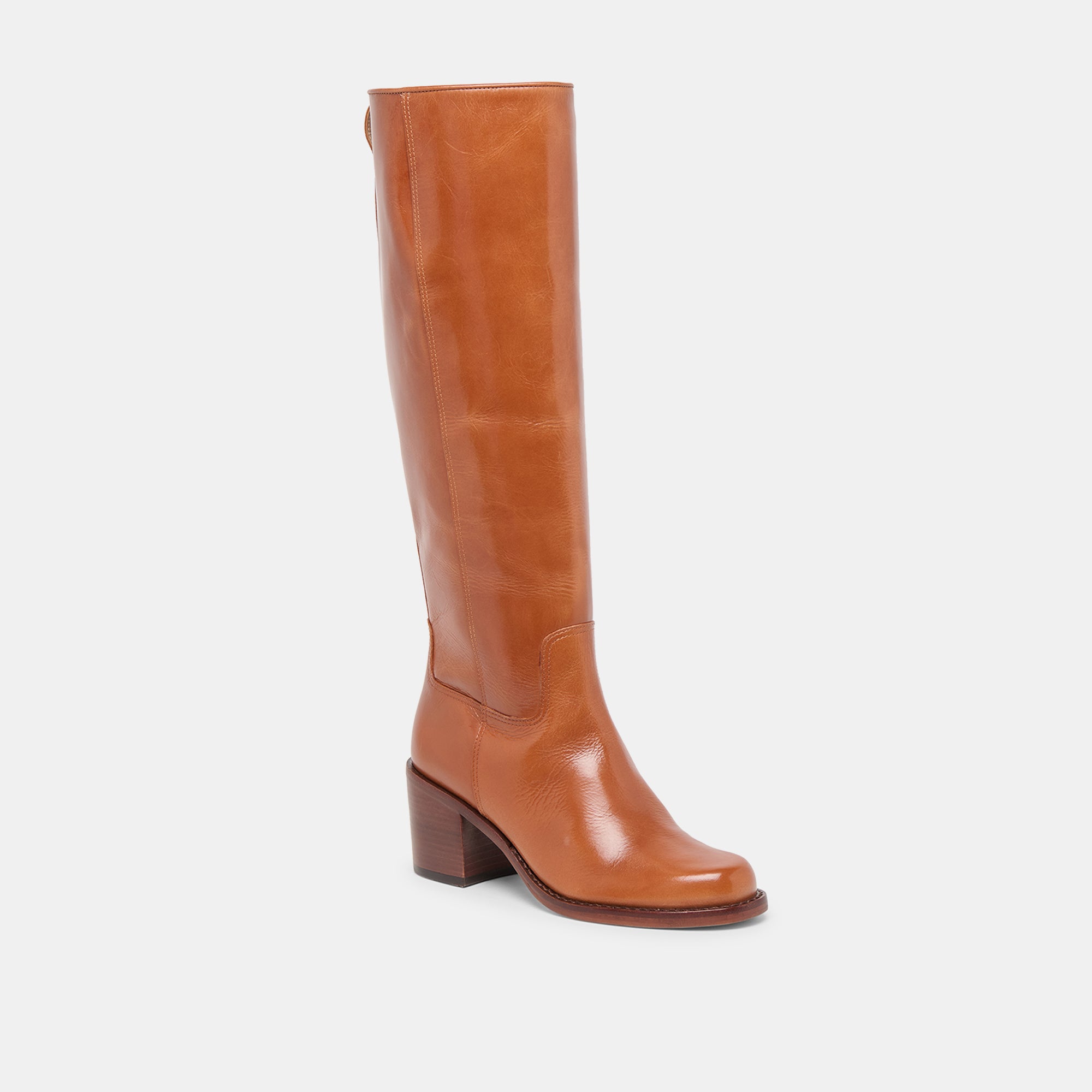 LUCYLE BOOTS TAN LEATHER - Image 2