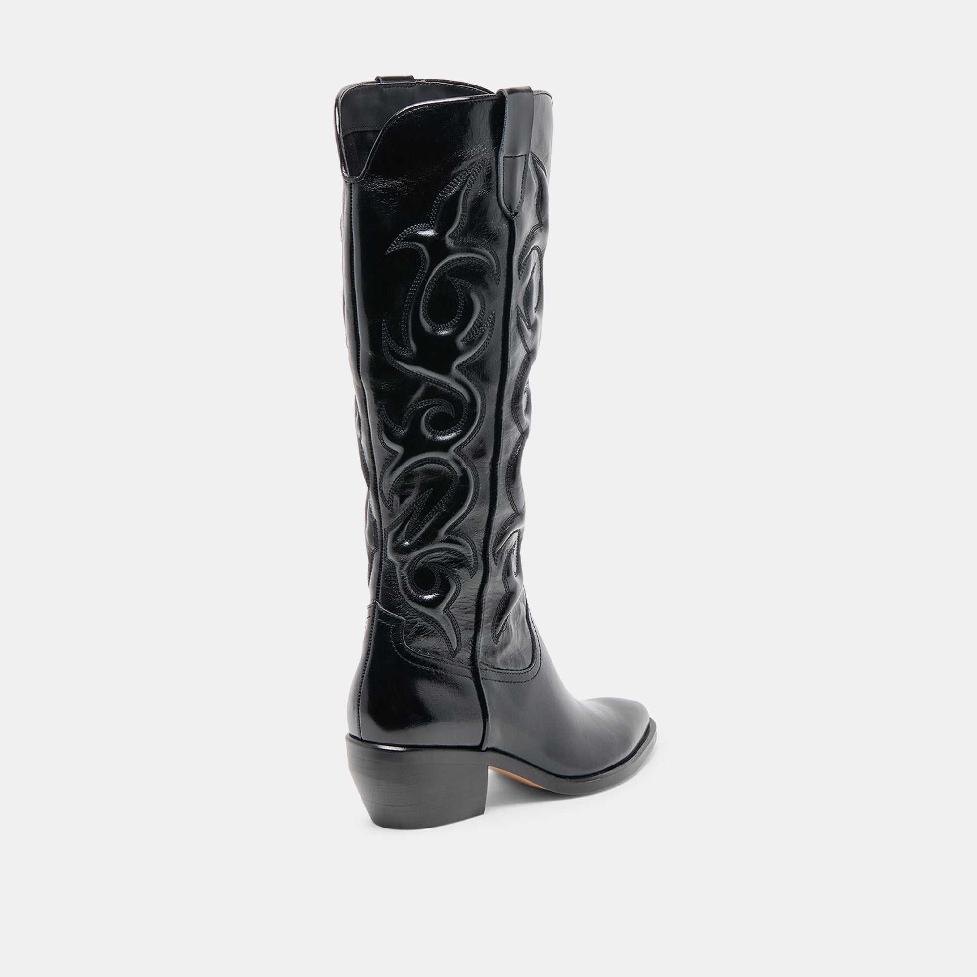 MIRLA BOOTS BLACK LEATHER - Image 7