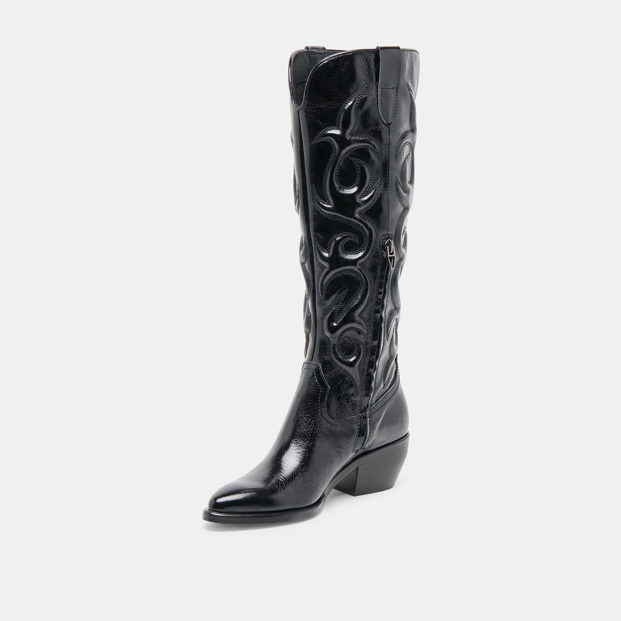 MIRLA BOOTS BLACK LEATHER - Image 5