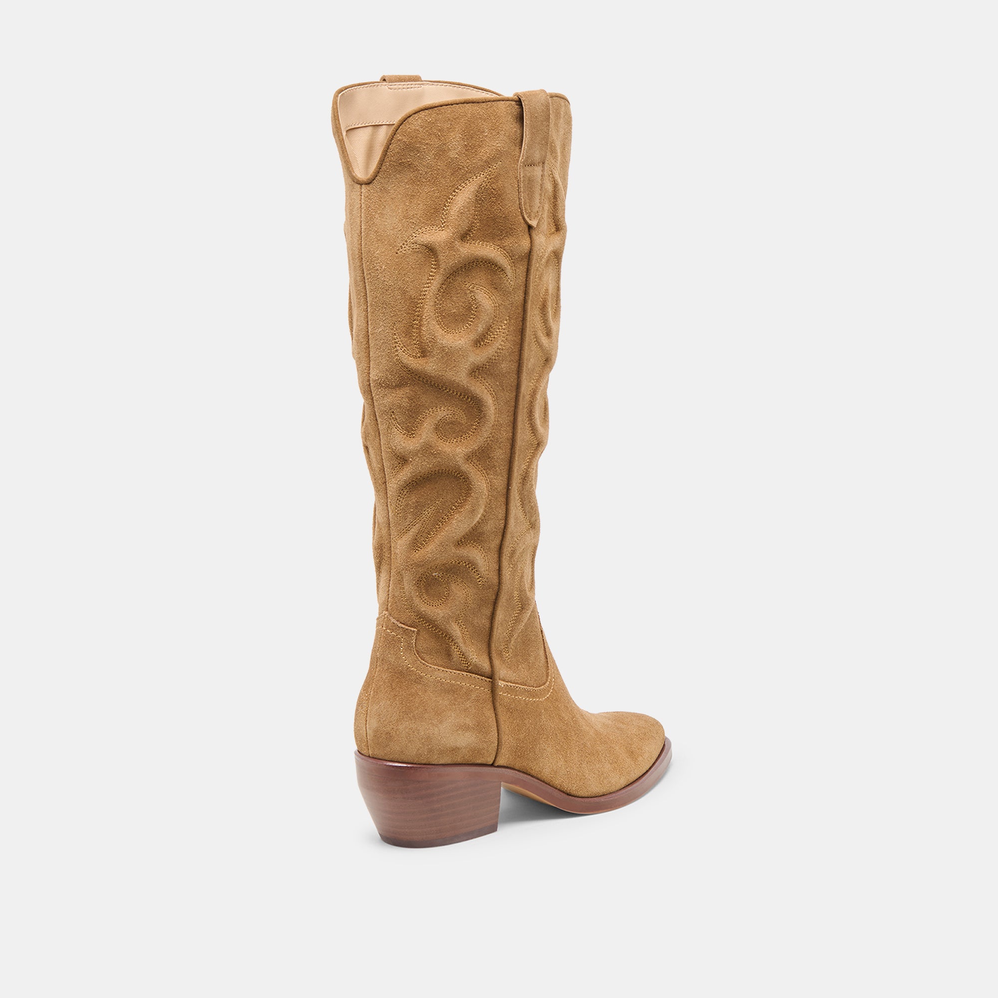 MIRLA BOOTS LT BROWN SUEDE - Image 5