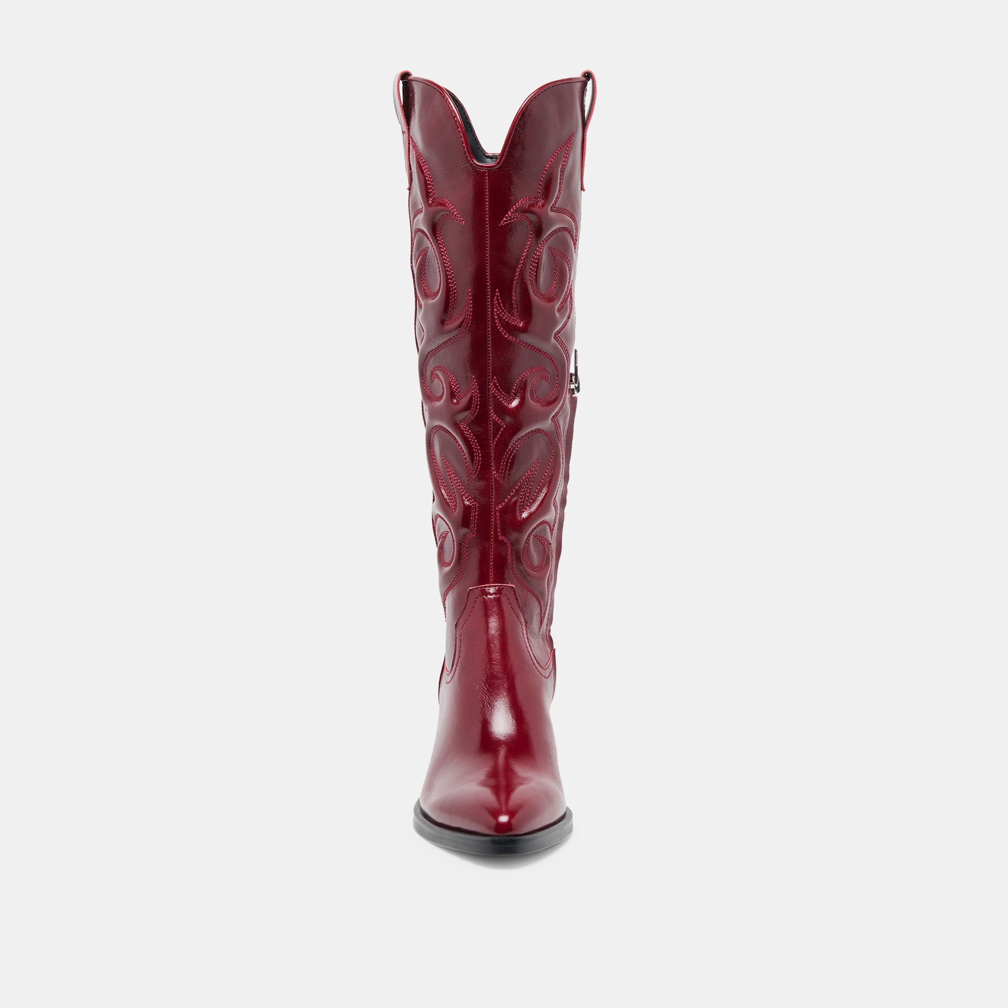 MIRLA BOOTS OXBLOOD LEATHER - Image 9