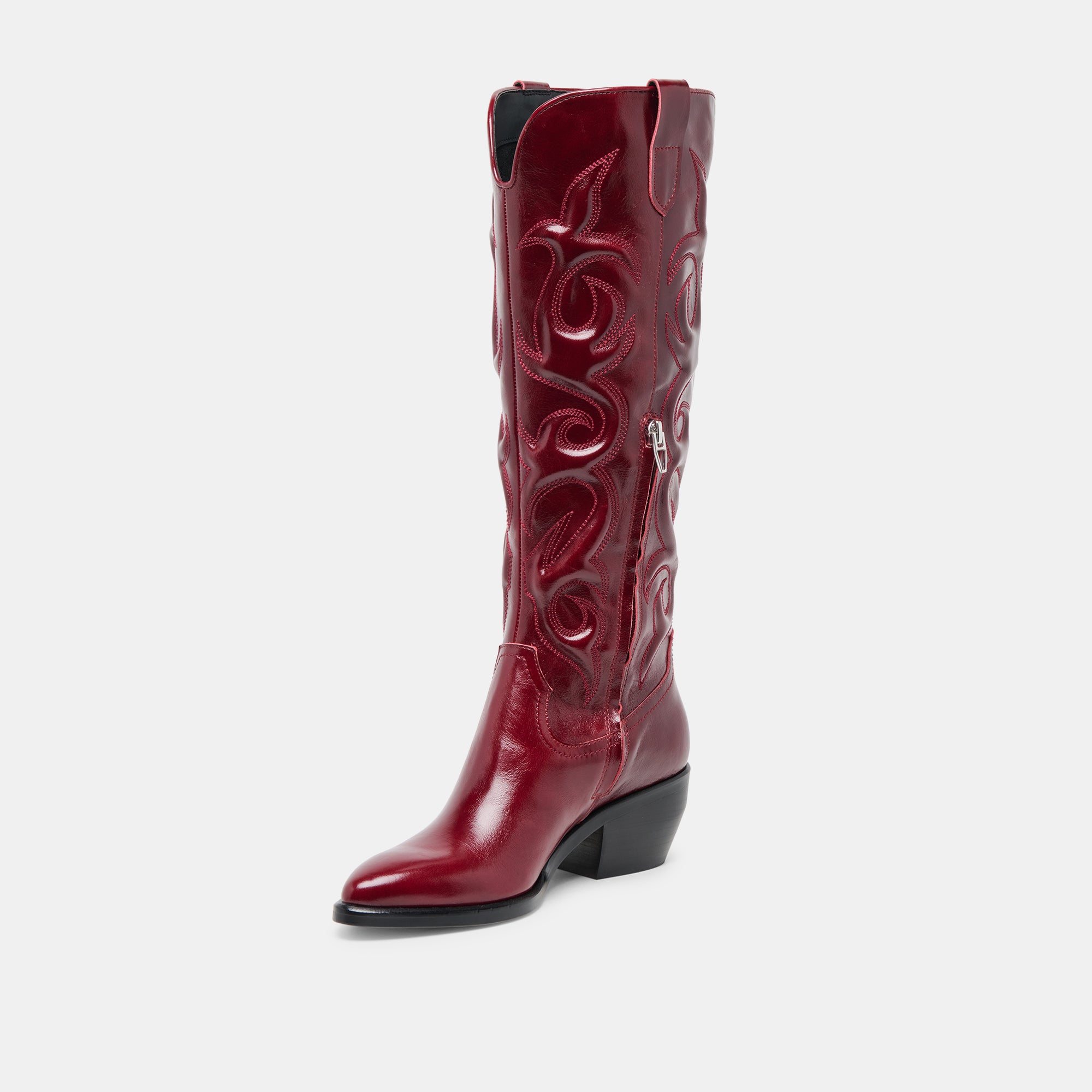 MIRLA BOOTS OXBLOOD LEATHER - Image 6