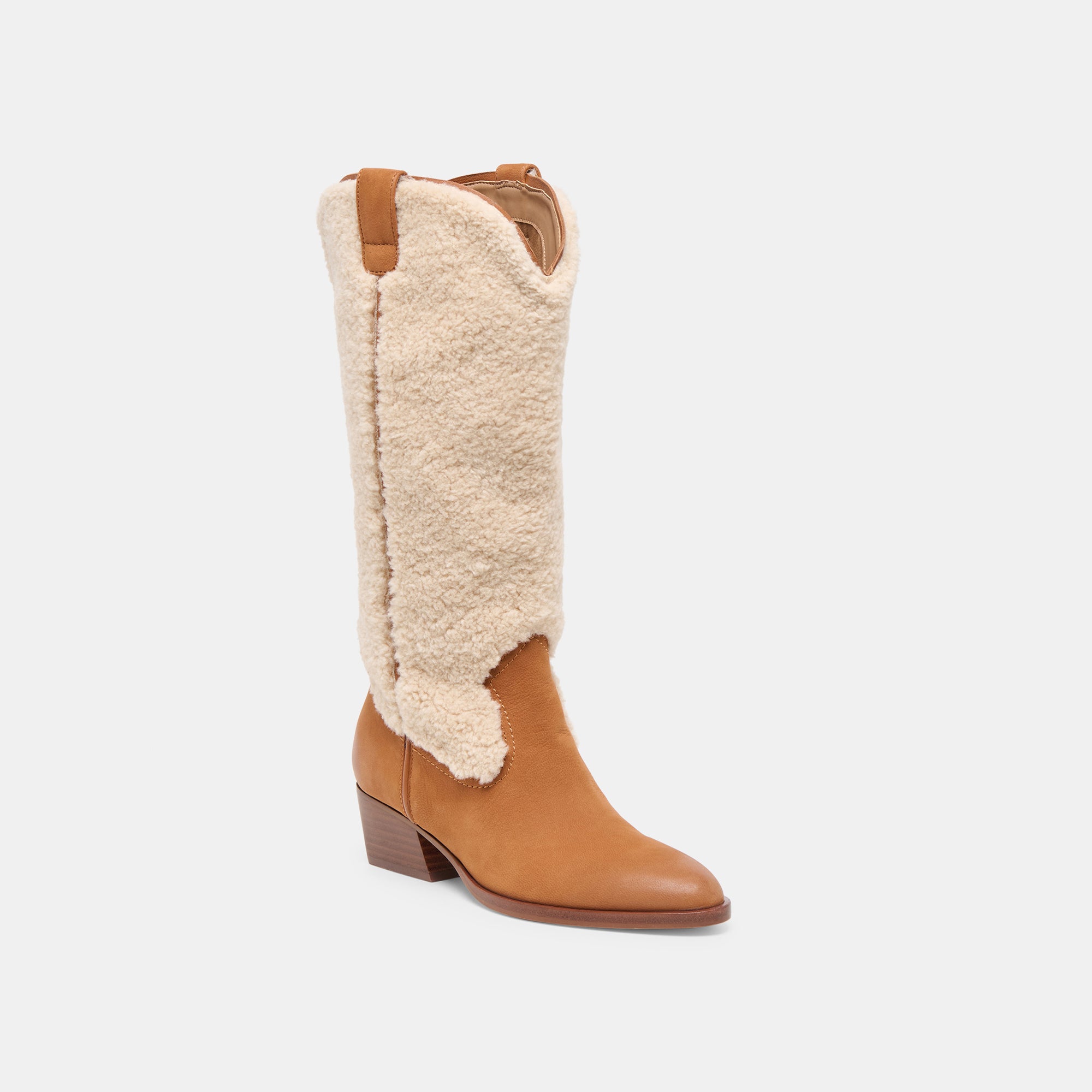 MYKEL PLUSH BOOTS CARAMEL NUBUCK - Image 3