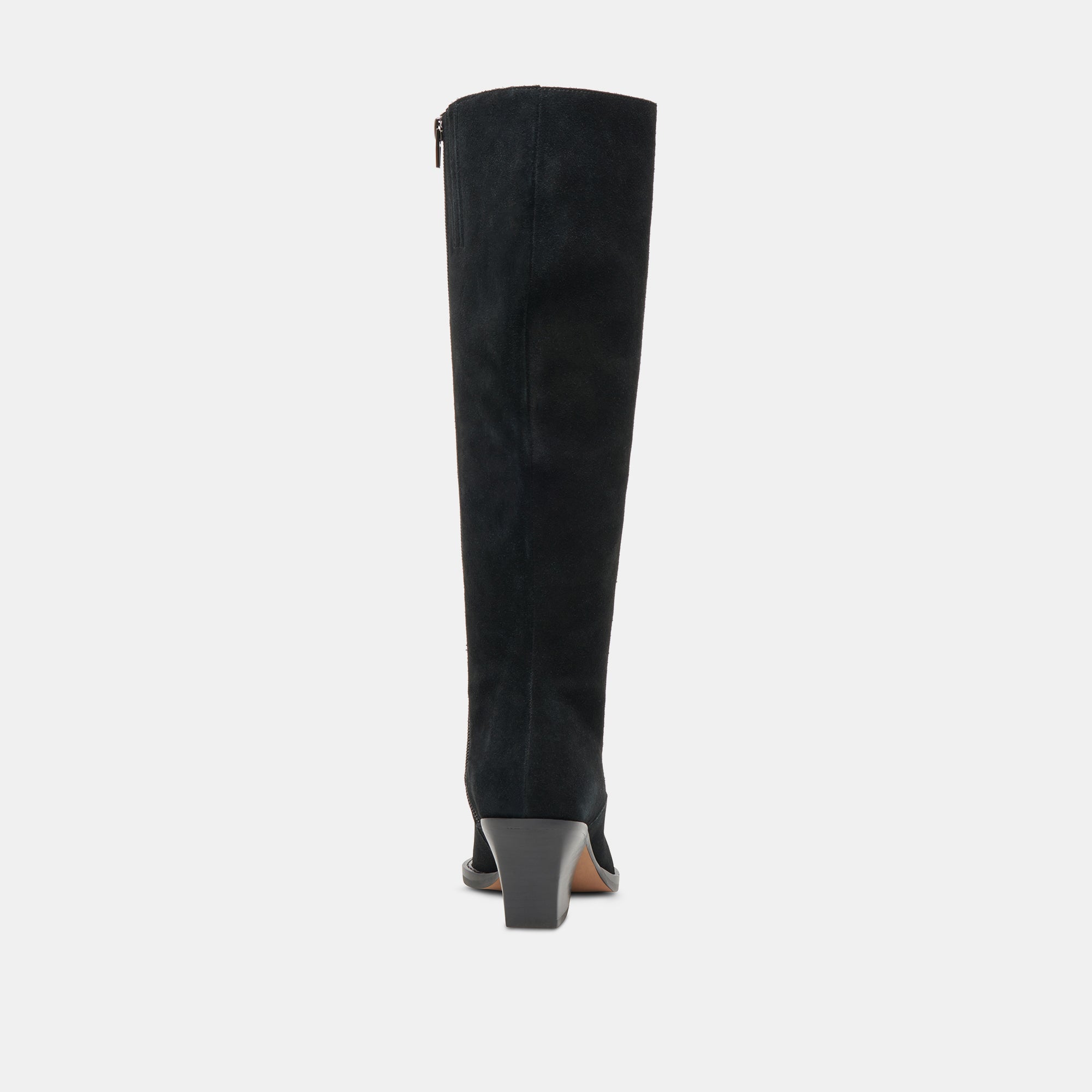 RAJ EXTRA WIDE CALF BOOTS ONYX SUEDE - Image 14
