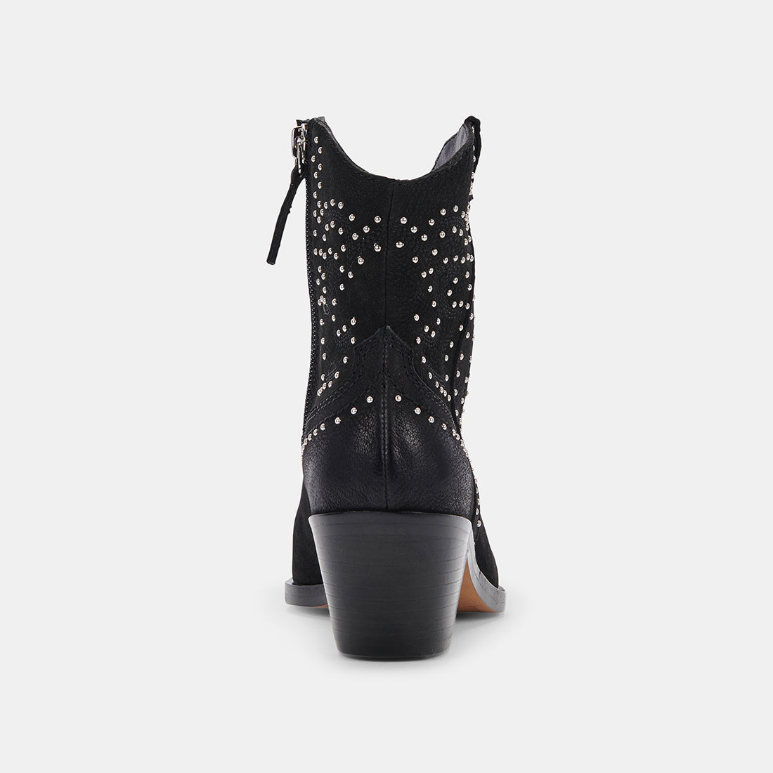 SOLOW STUD BOOTIES BLACK NUBUCK - re:vita - Image 7