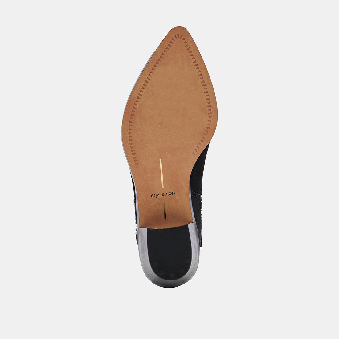 SOLOW STUD BOOTIES BLACK NUBUCK - re:vita - Image 9