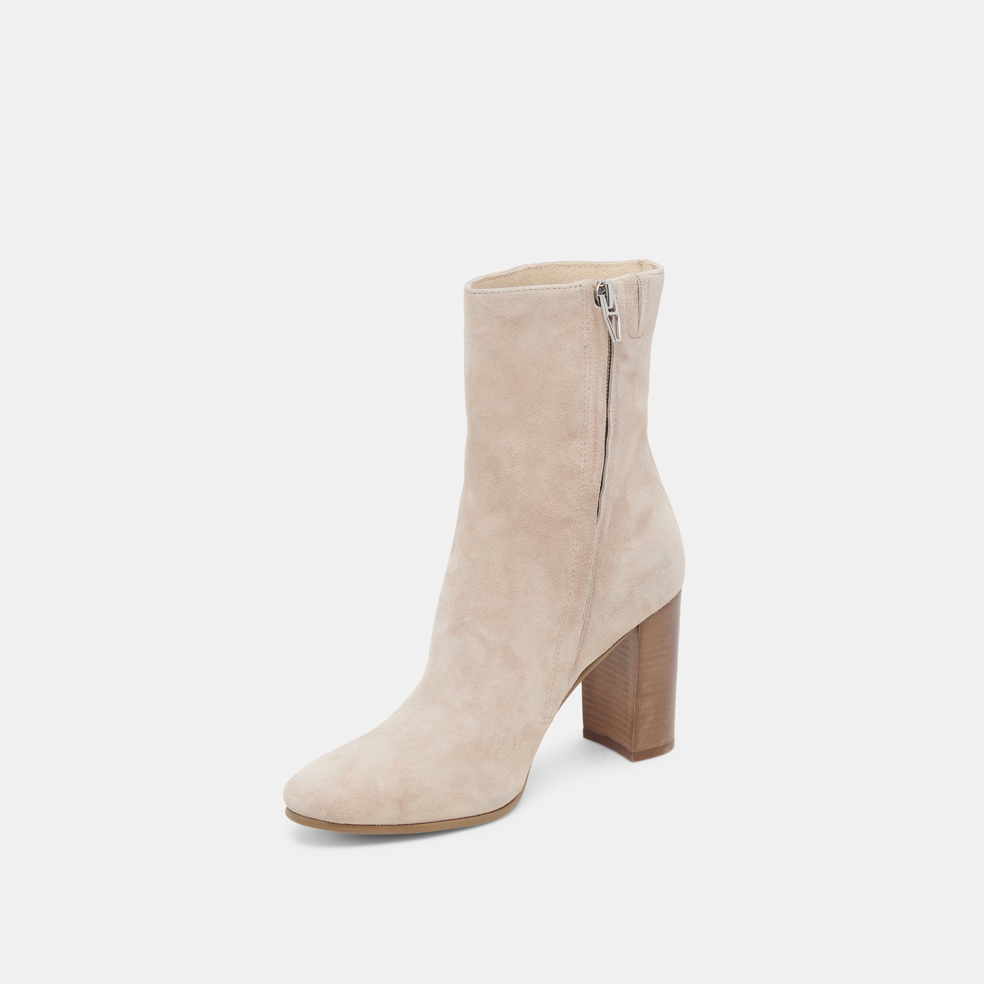 SUZY BOOTIES TAUPE SUEDE - Image 4