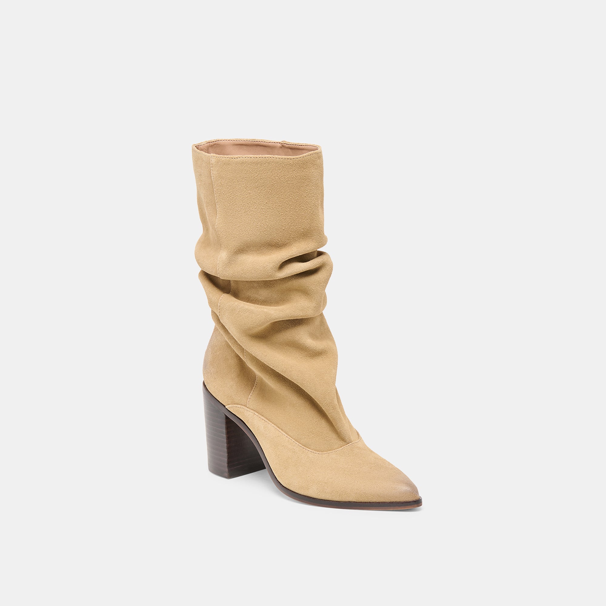 TALINA BOOTS DK TAUPE SUEDE - Image 3