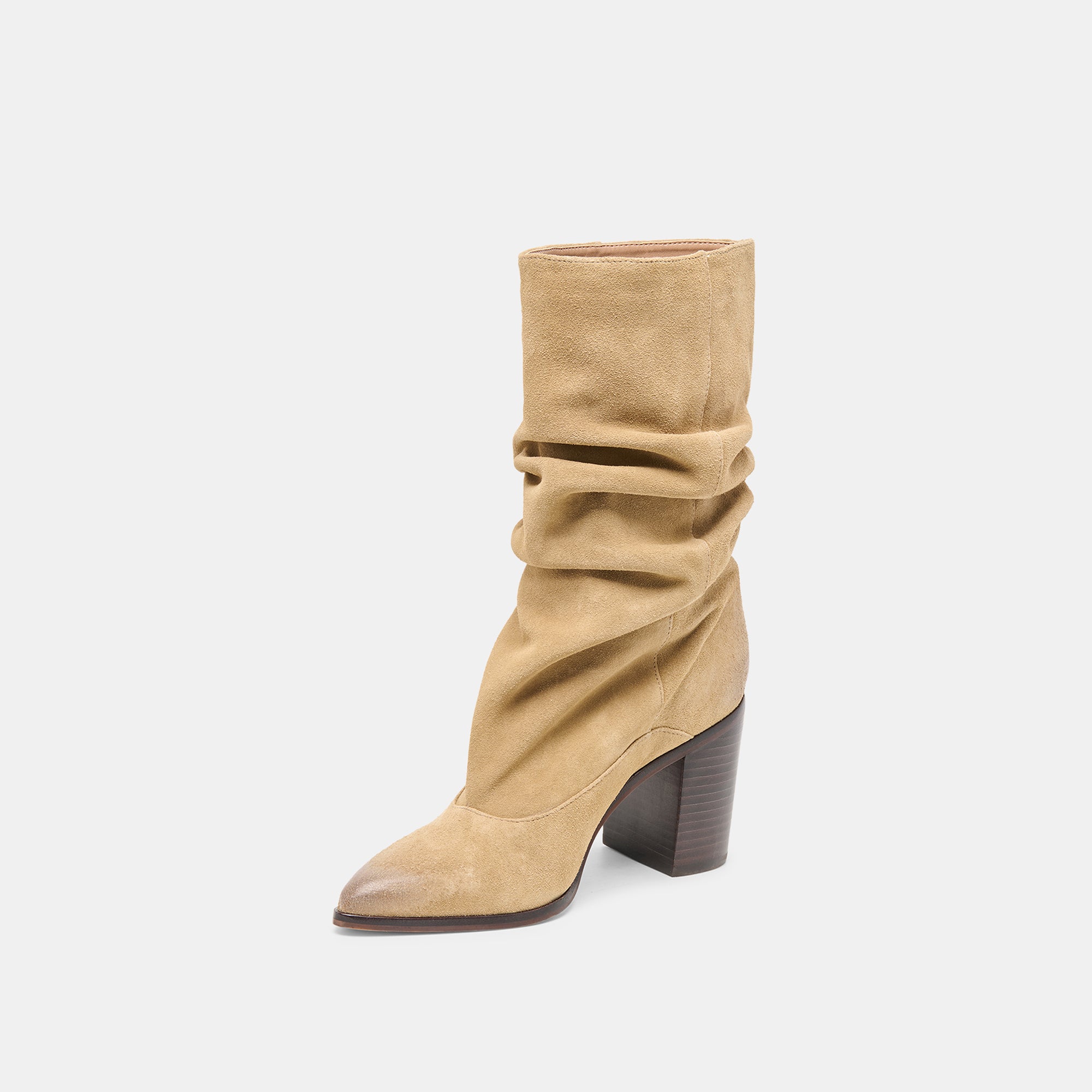 TALINA BOOTS DK TAUPE SUEDE - Image 6
