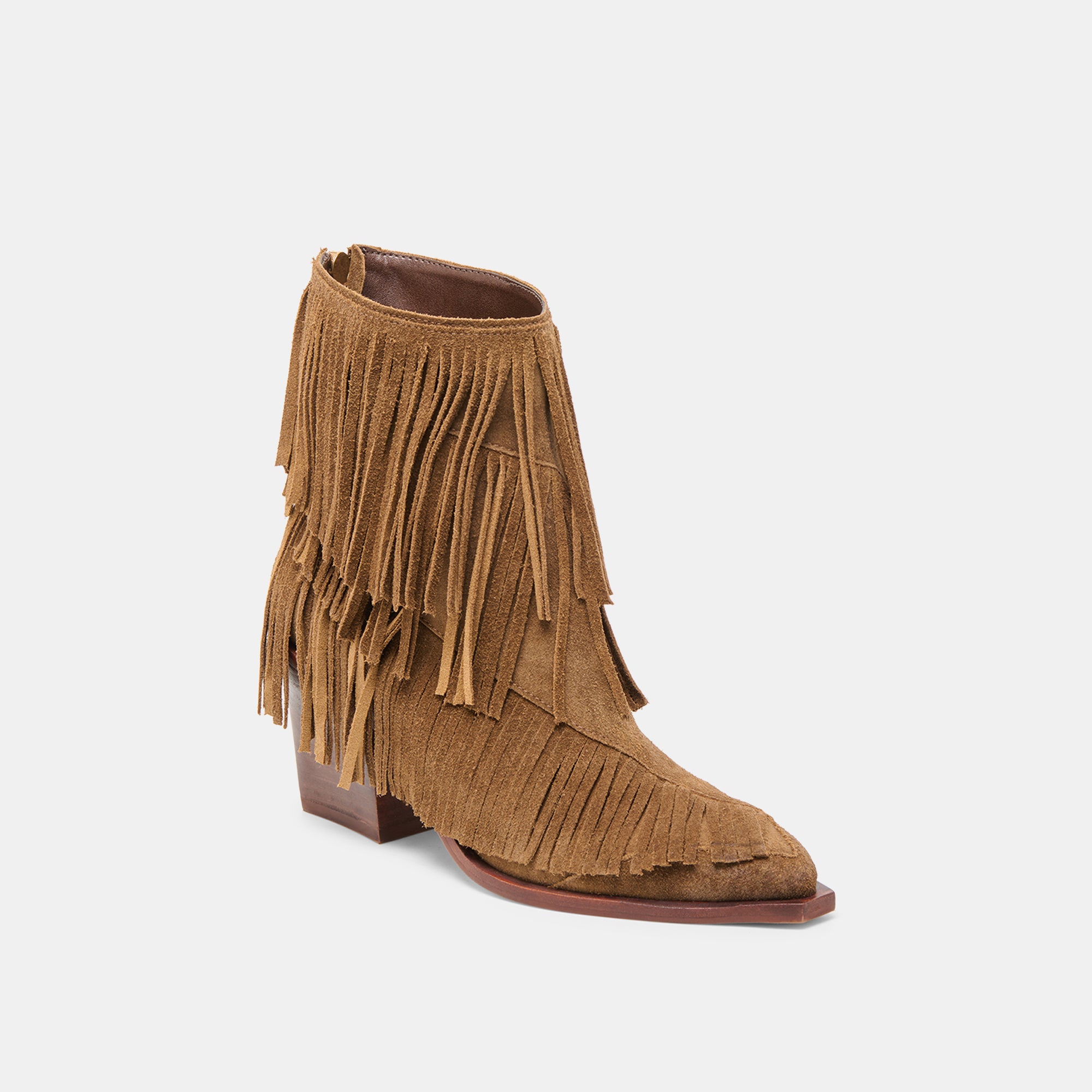 TOREY BOOTIES CHESTNUT SUEDE - Image 2