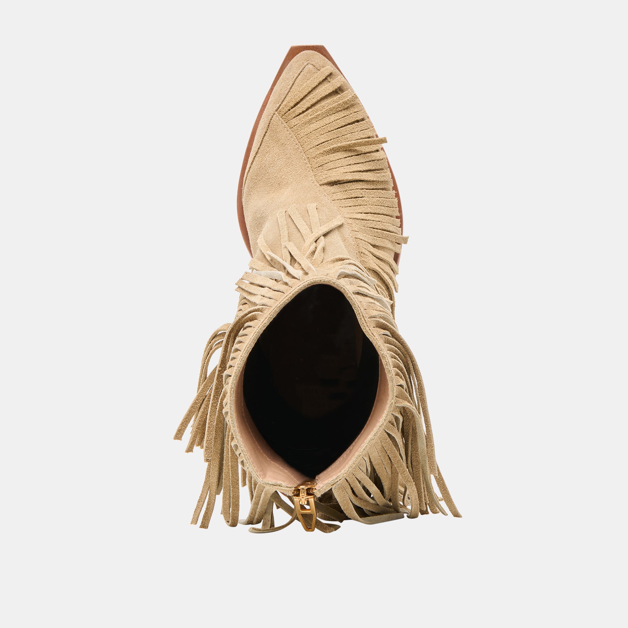 TOREY BOOTIES DK TAUPE SUEDE - Image 10