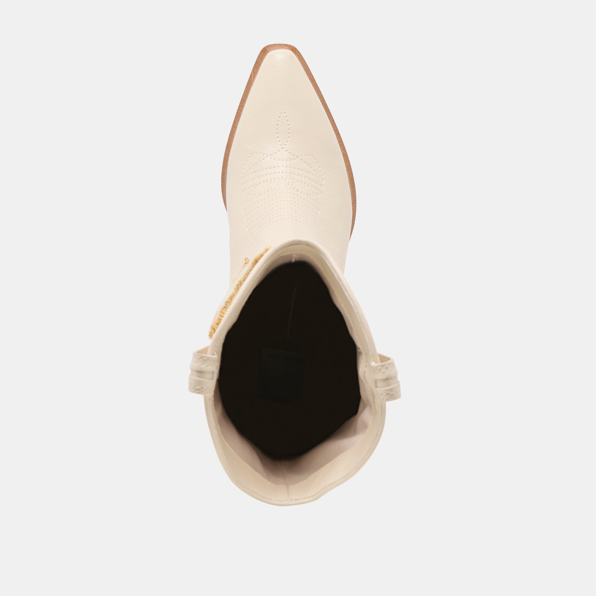 VILA BOOTS IVORY LEATHER - Image 8