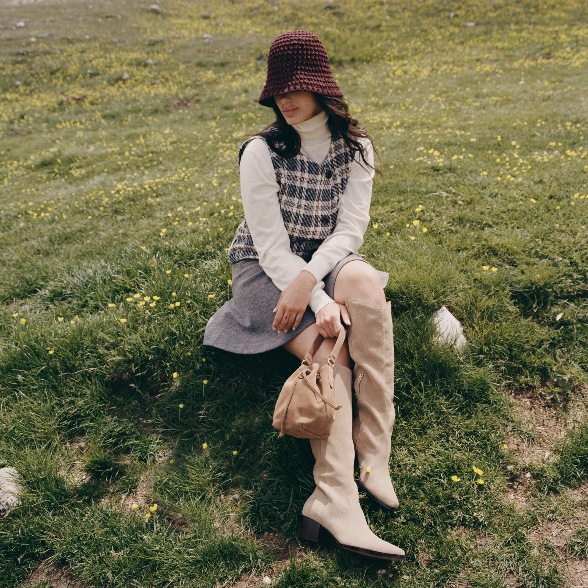 AMARU CROSSBODY BROWN SUEDE - Image 6