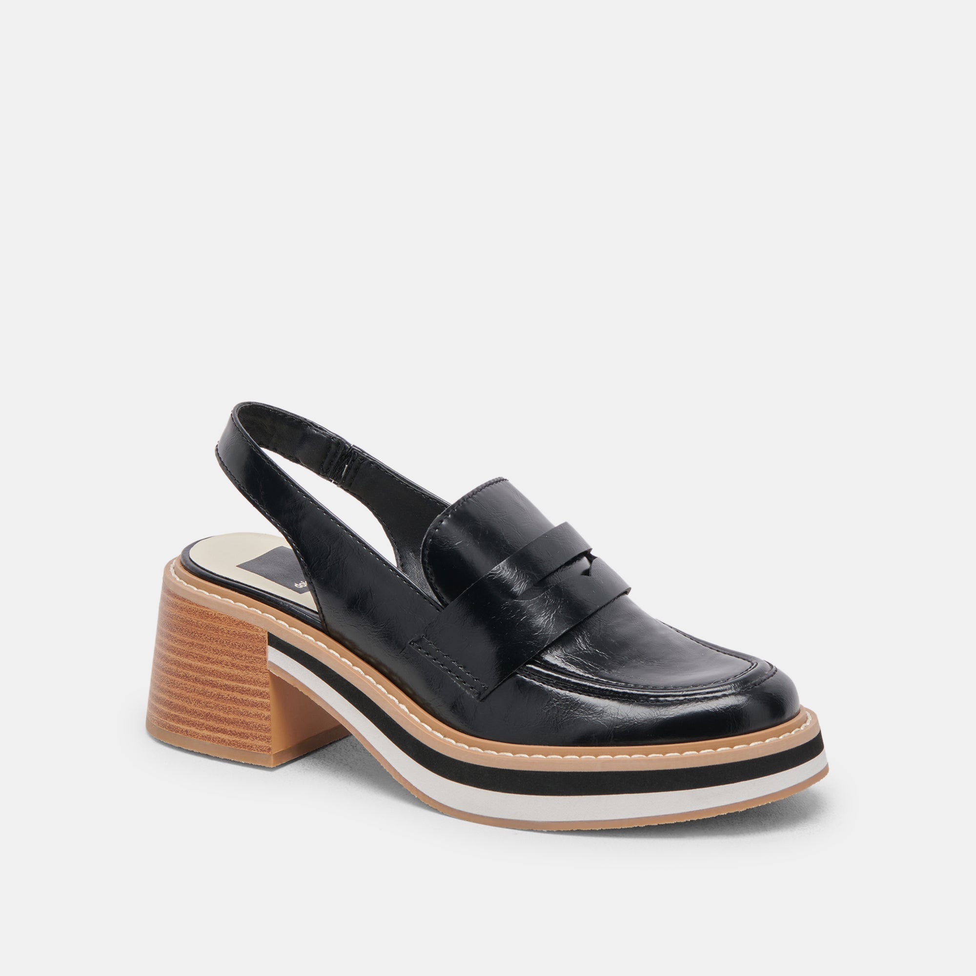 HATTIE LOAFERS BLACK STELLA - re:vita - Image 2