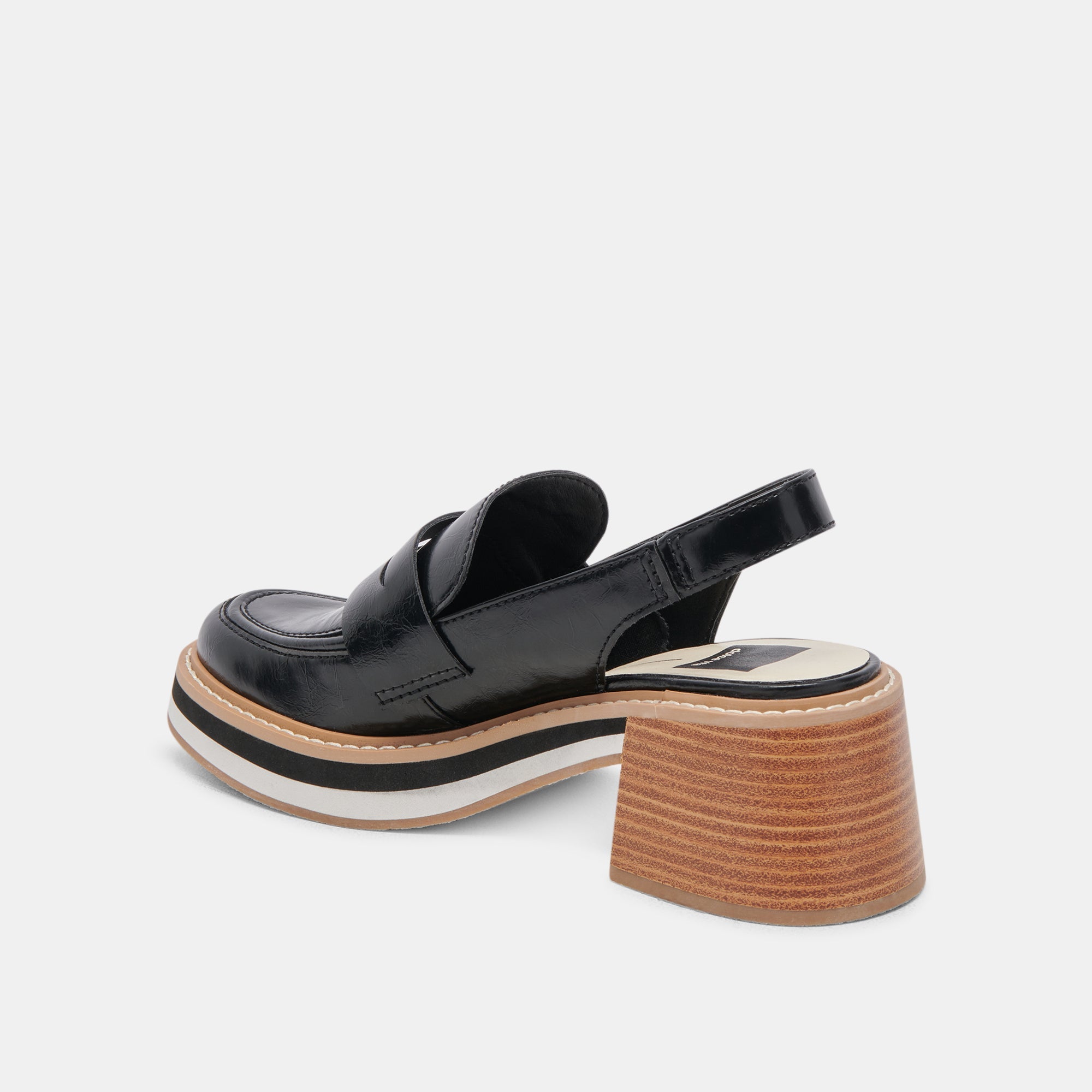 HATTIE LOAFERS BLACK STELLA - re:vita - Image 6