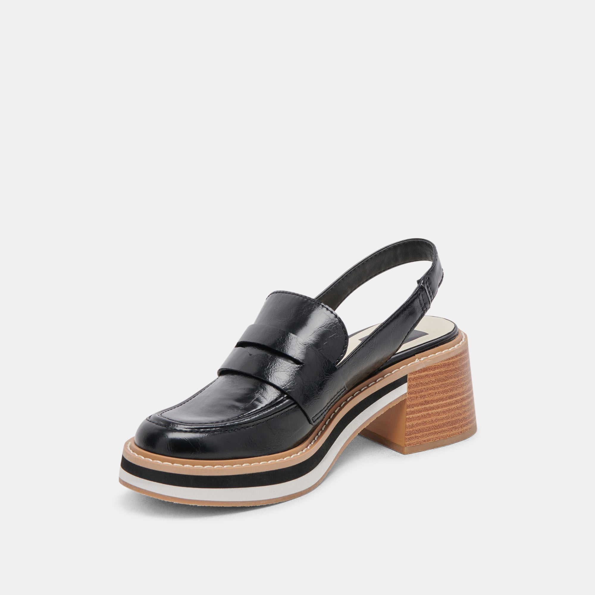 HATTIE LOAFERS BLACK STELLA - re:vita - Image 5